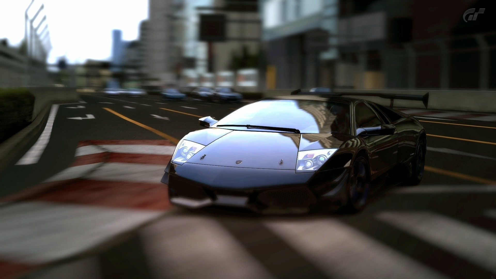 Gran Turismo 5, video games, 1080P, car, Lamborghini Murcielago LP 670 4 SV, Lamborghini, HD Wallpaper