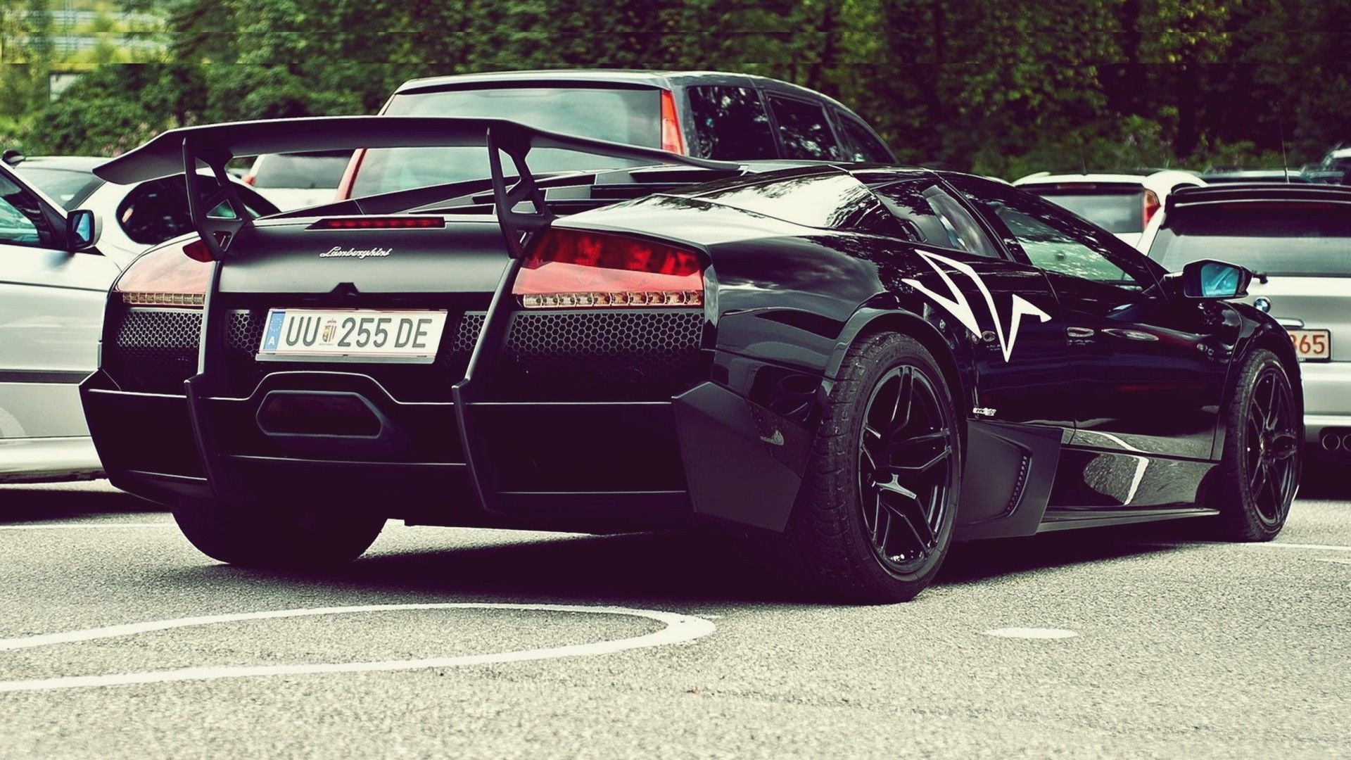 1080P, Lamborghini Murcielago LP 670 4 SV, Lamborghini Murcielago, car, HD Wallpaper