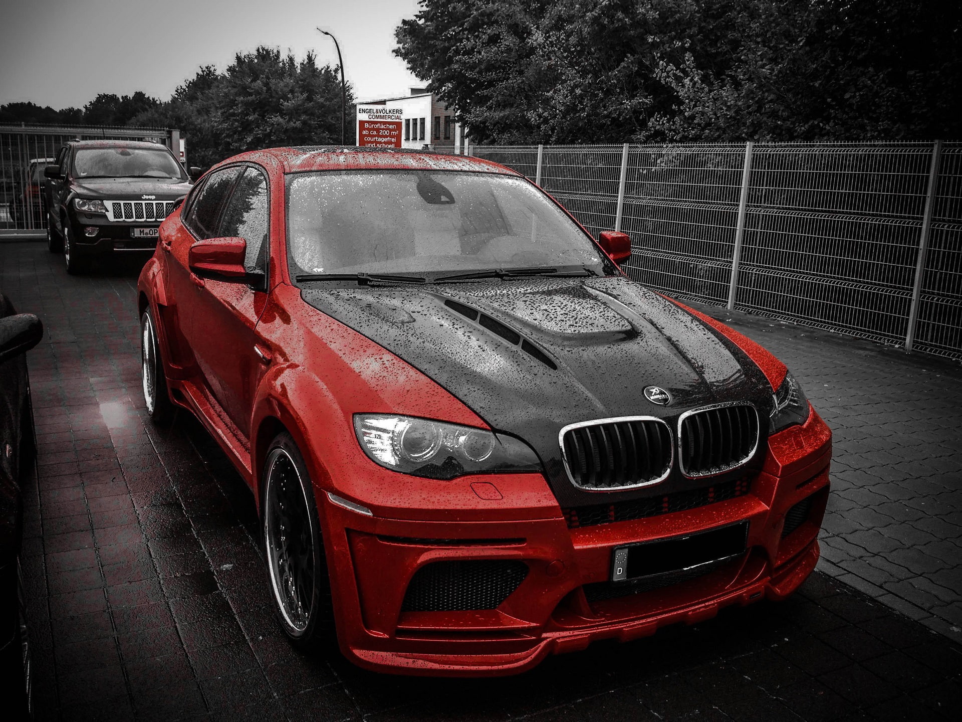 xm, muscle, Car, BMW, 1080P, Hamann, Red, Black, HD Wallpaper