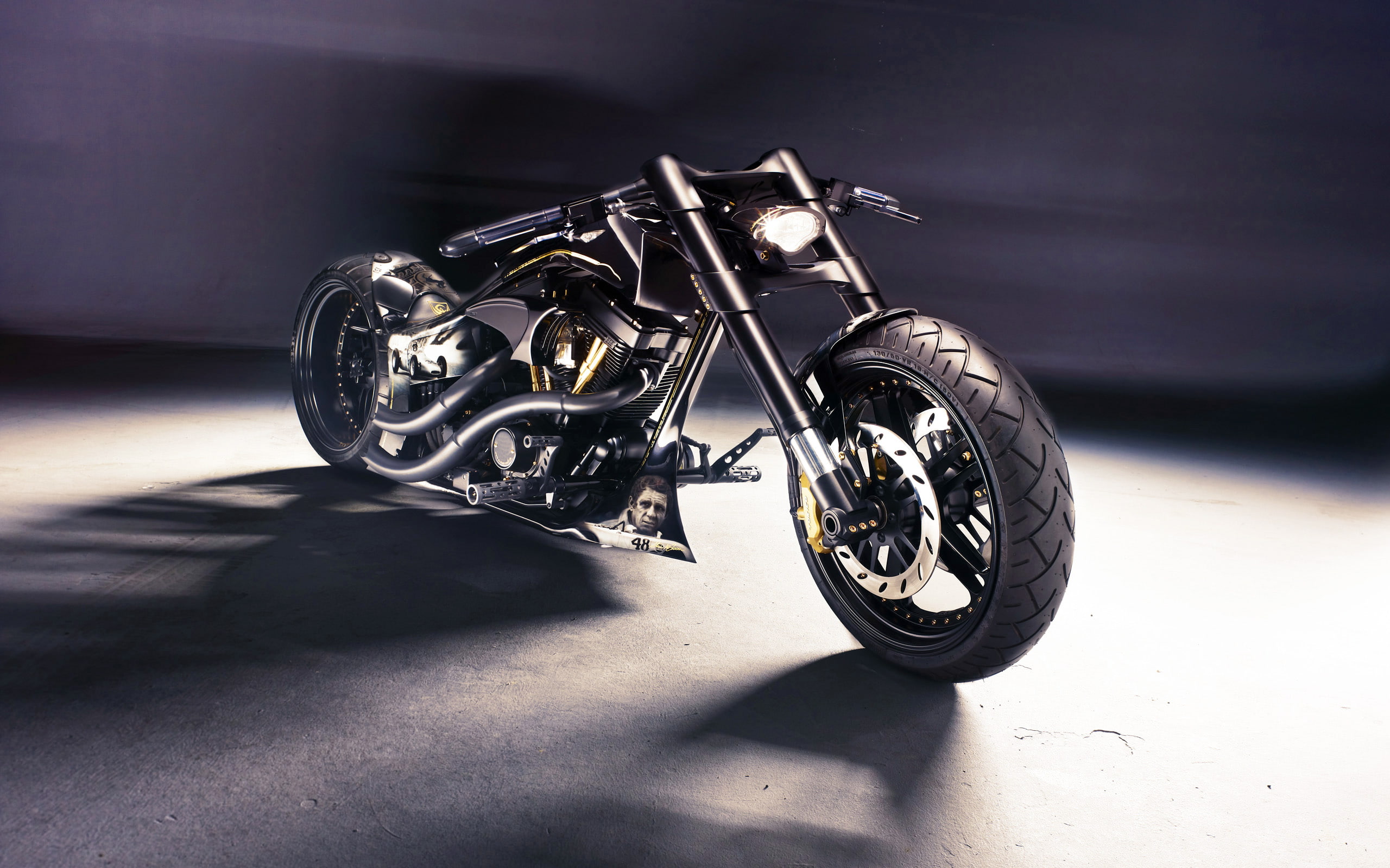 2013, bikes and motorcycles, bikes, 2K, soltador, motorcycles, by, silver, cruiser, motorsport, black, motorcycle, hd, hamann, HD Wallpaper