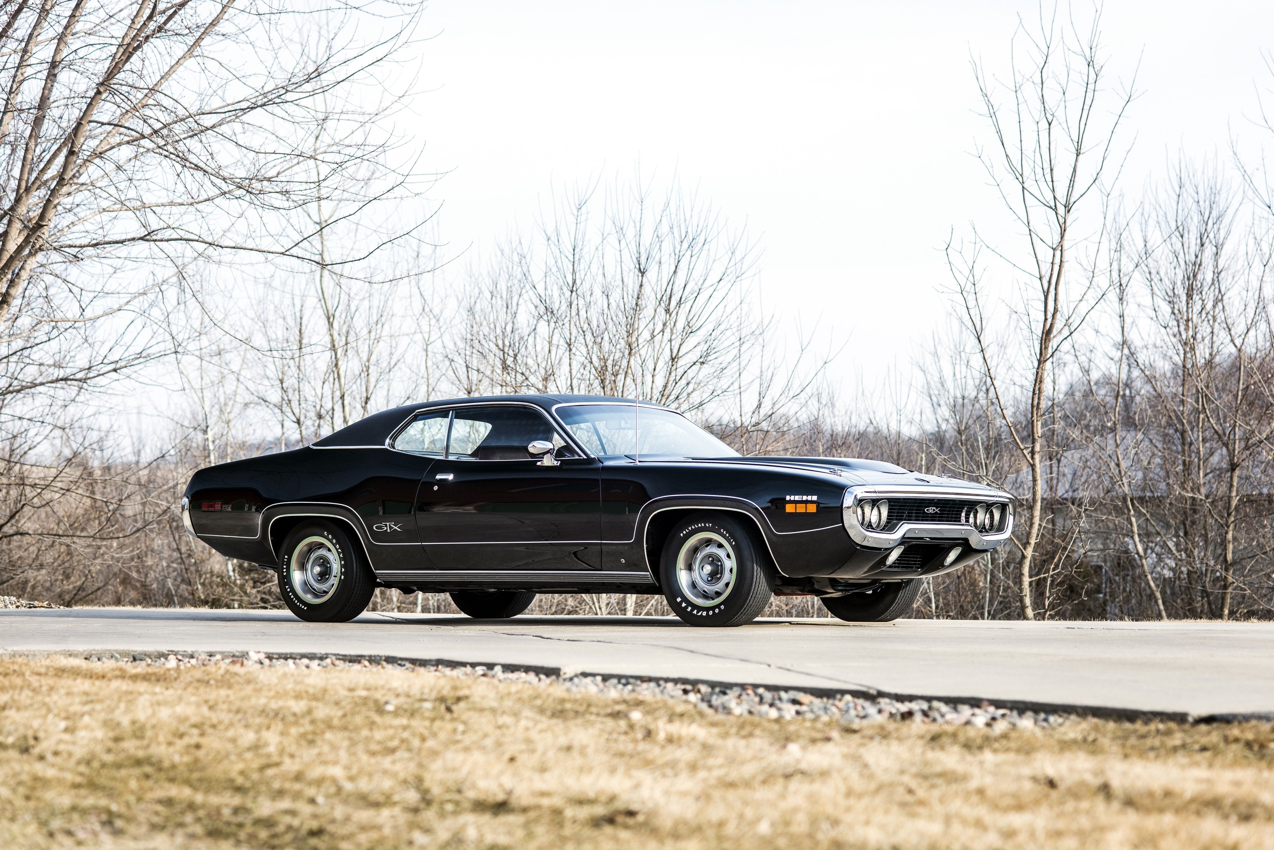 1971, classic, gtx, 4K, plymouth, 426, hemi, muscle, HD Wallpaper