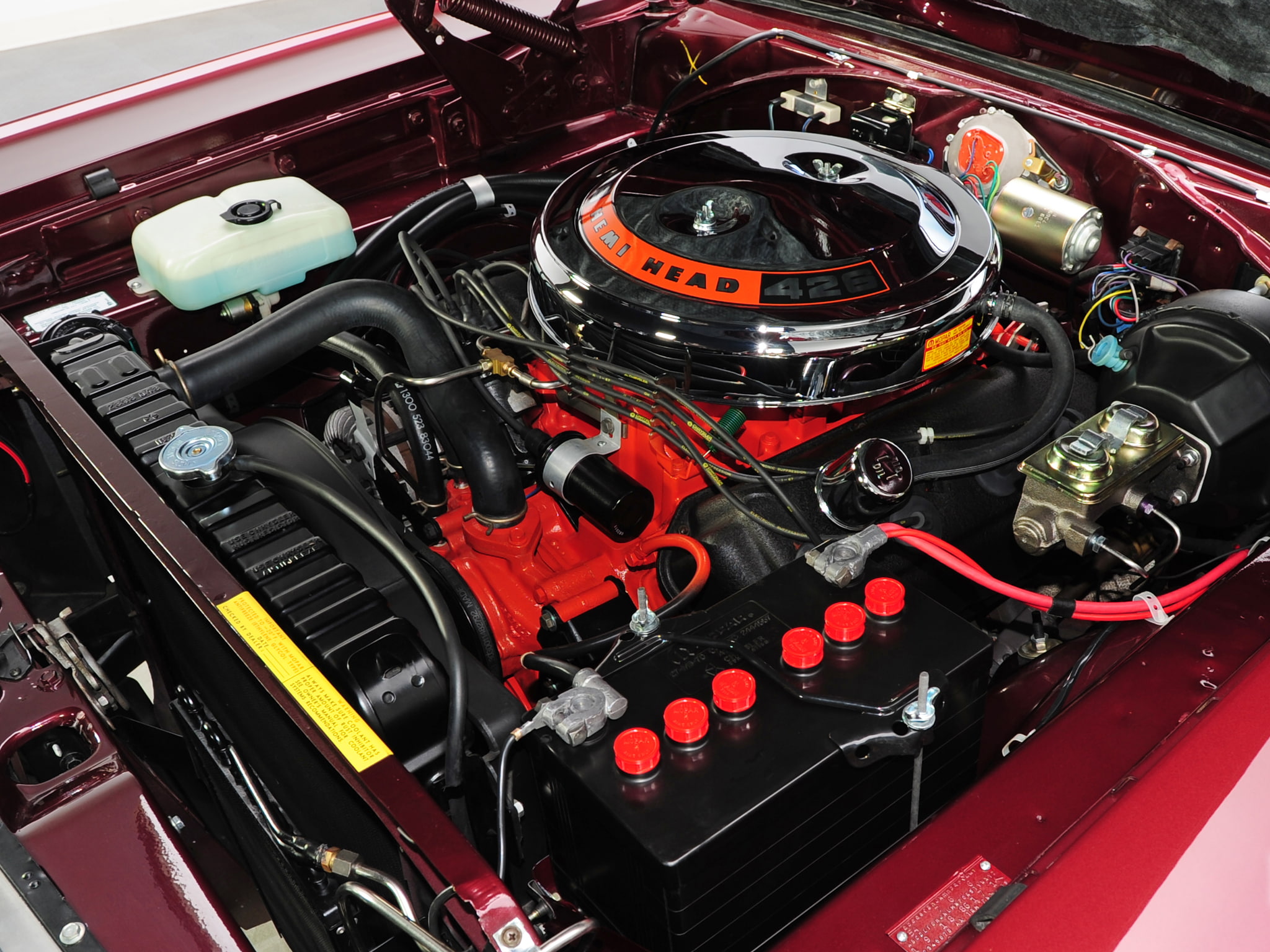 engine, 1968, 1080P, gtx, hemi, muscle, 426, plymouth, classic, HD Wallpaper