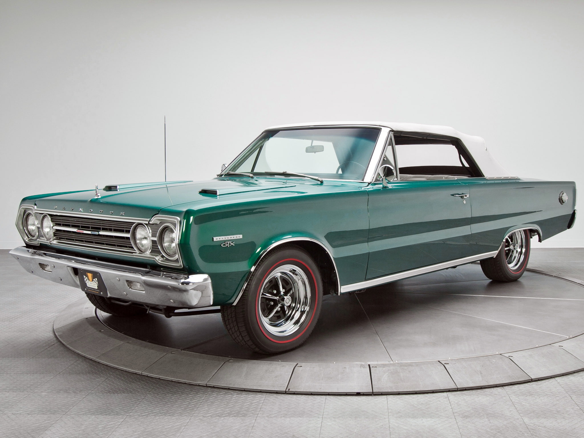 muscle, 1080P, classic, rs27, plymouth, gtx, convertible, 1967, 440, belvedere, HD Wallpaper