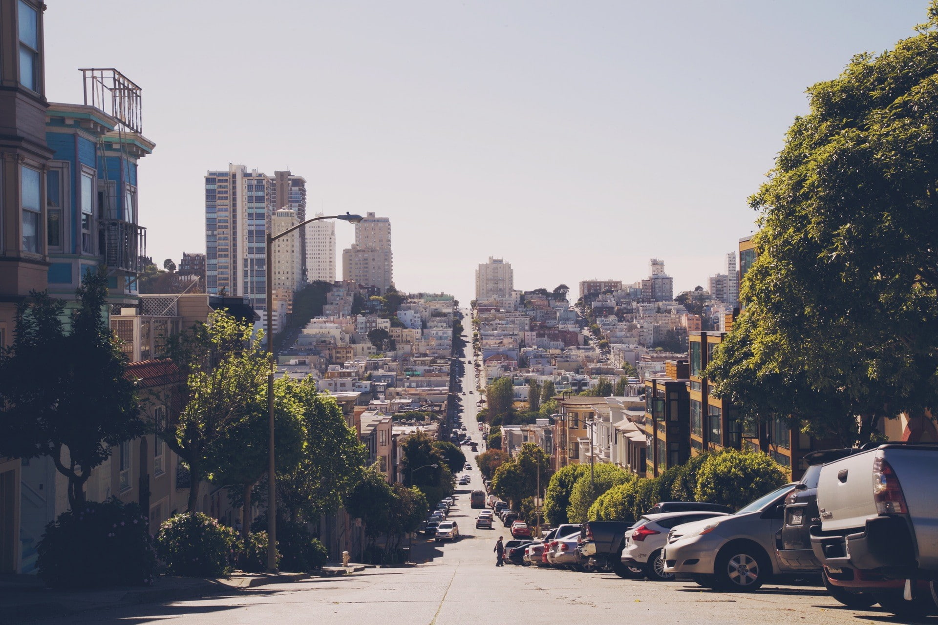 road, San Francisco, cityscape, 1080P, car, HD Wallpaper