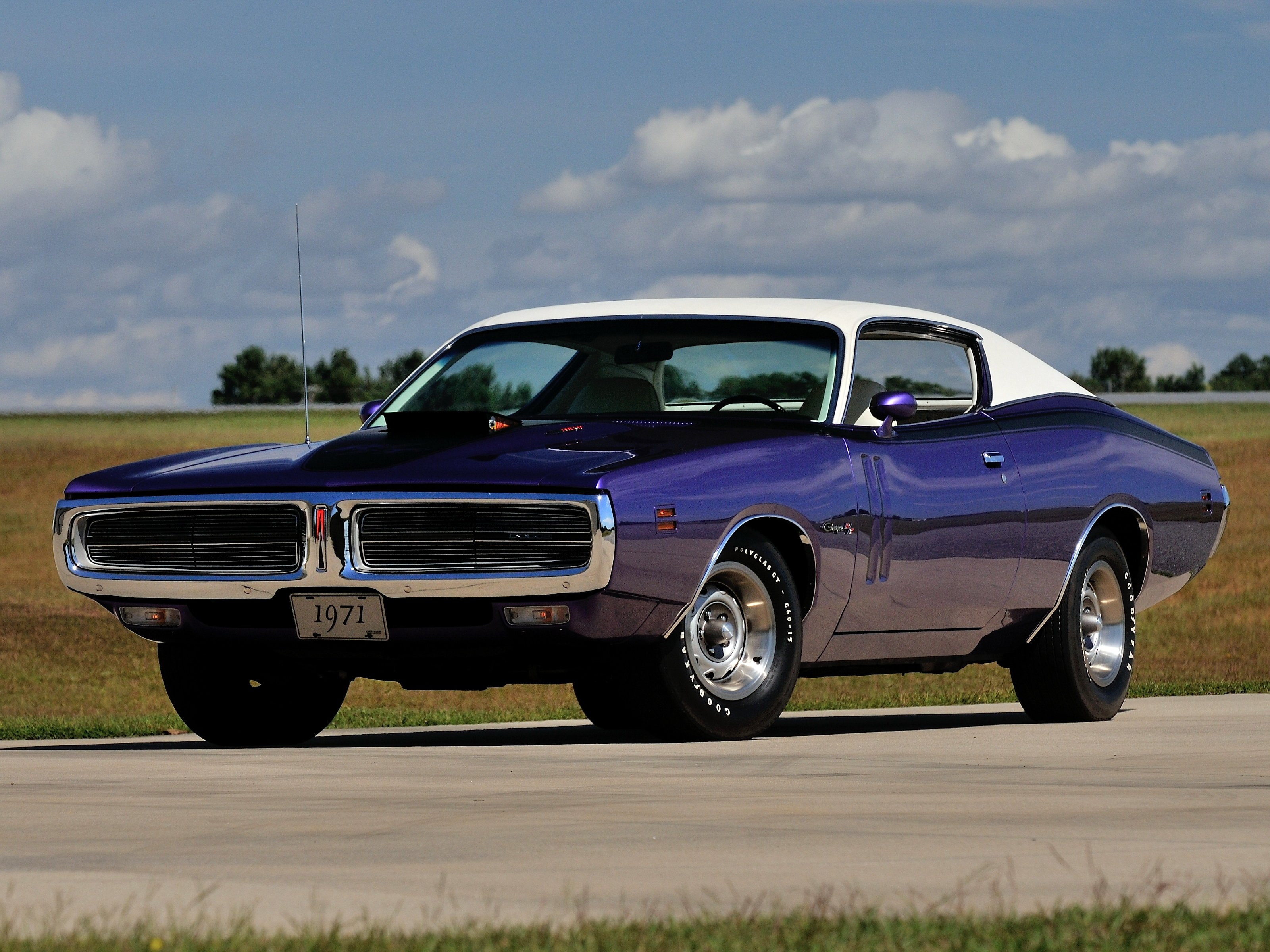 classic, charger, dodge, hemi, muscle, 2K, r t, ws23, 1971, HD Wallpaper