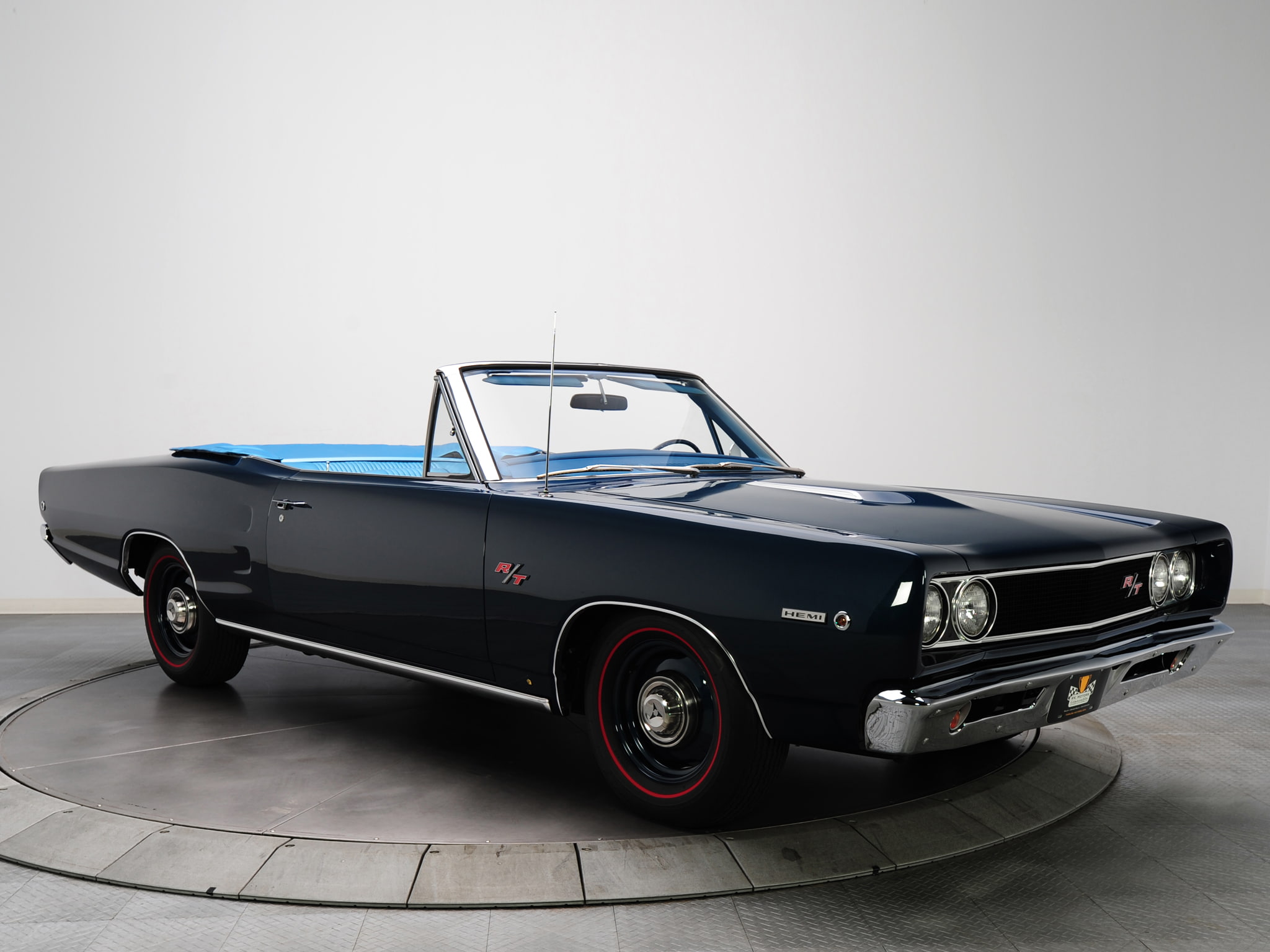 muscle, classic, 1080P, 1968, dodge, hemi, r t, coronet, convertible, ws27, HD Wallpaper