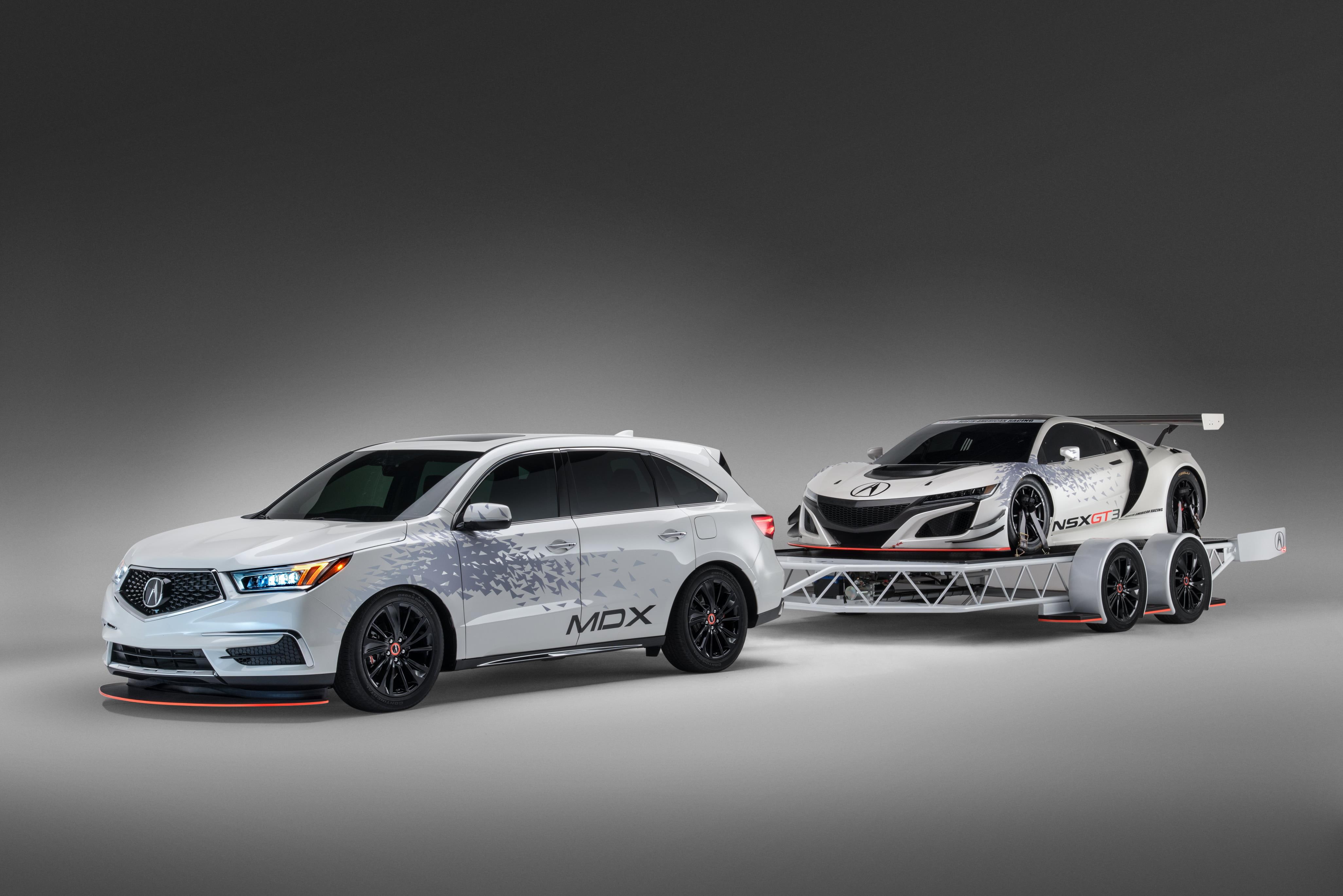 towing, custom, nsx, mdx, acura, gt3, 4K, HD Wallpaper