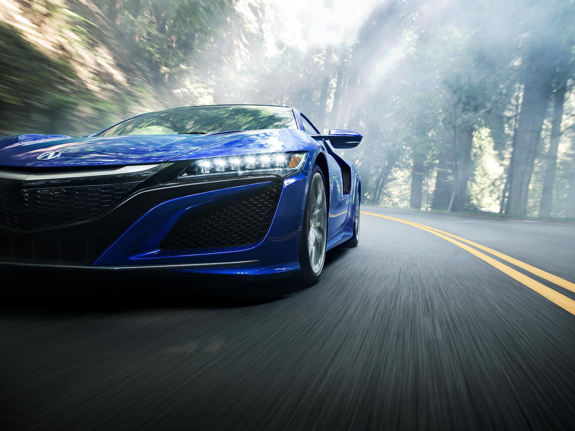 nsx, coupe, acura, supercar, car, evo, gt, 1080P, HD Wallpaper