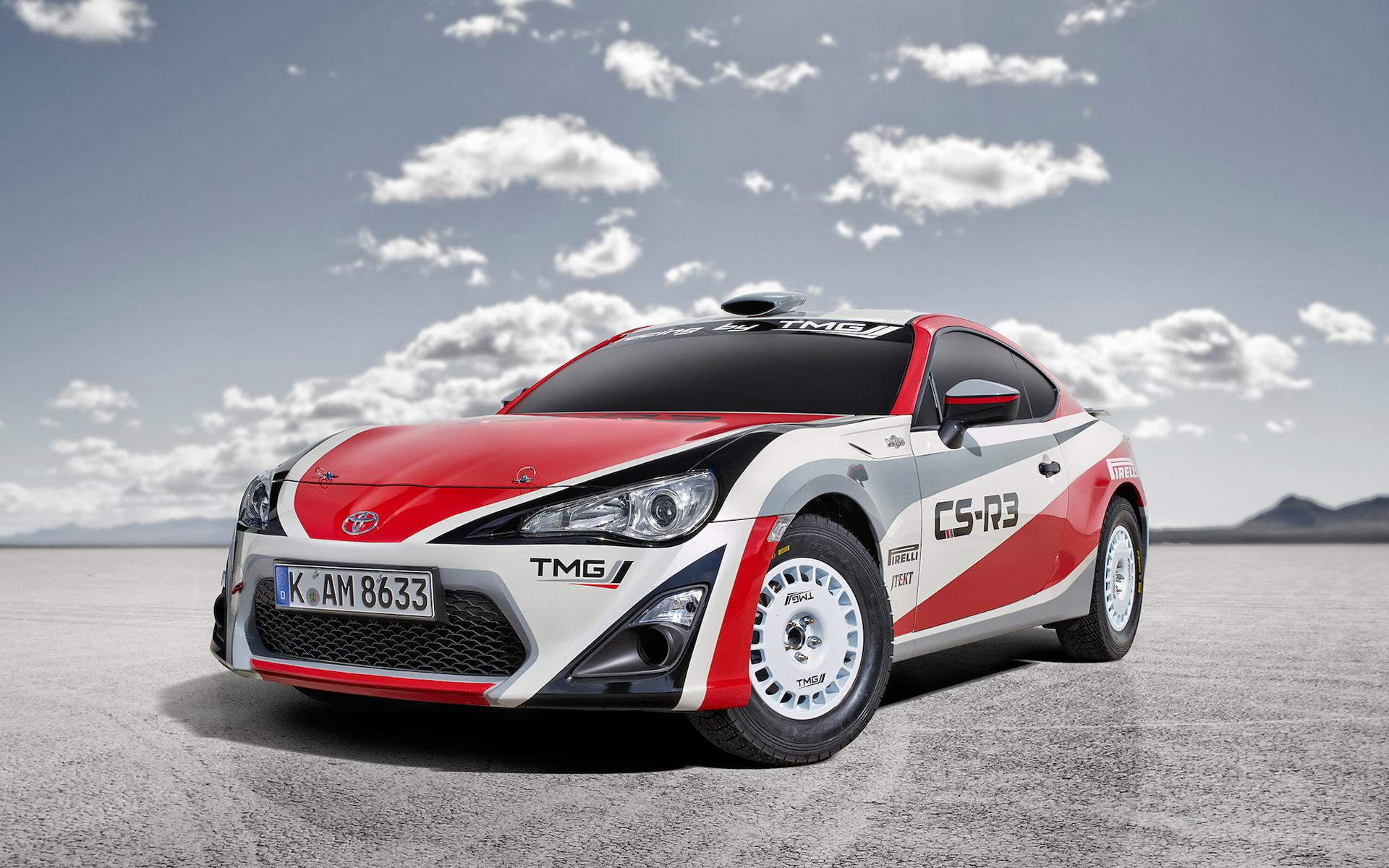 car, gt, white, 2015, cs, orange, 1080P, sports, gt86, r, cars, toyota, HD Wallpaper