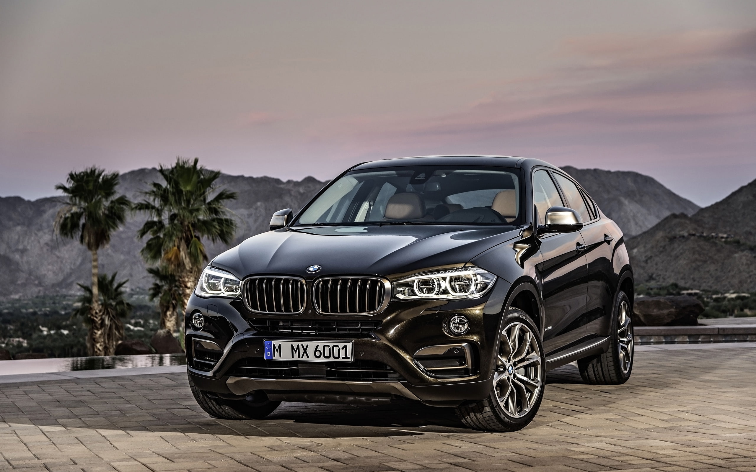 rechange, SUV, xDrive50i, BMW X6, sedan, car, bmw, black, jeep, 2K, HD Wallpaper