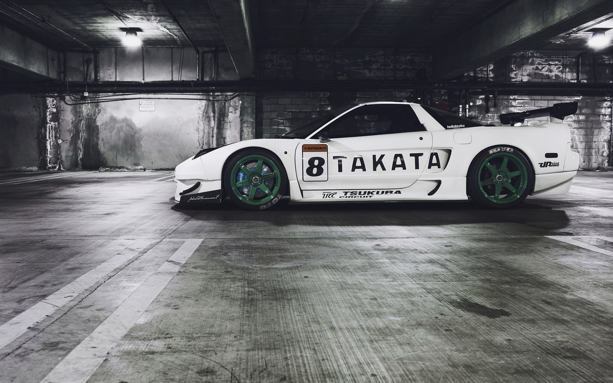rechange, 1080P, car, tuning, honda nsx, Honda, HD Wallpaper