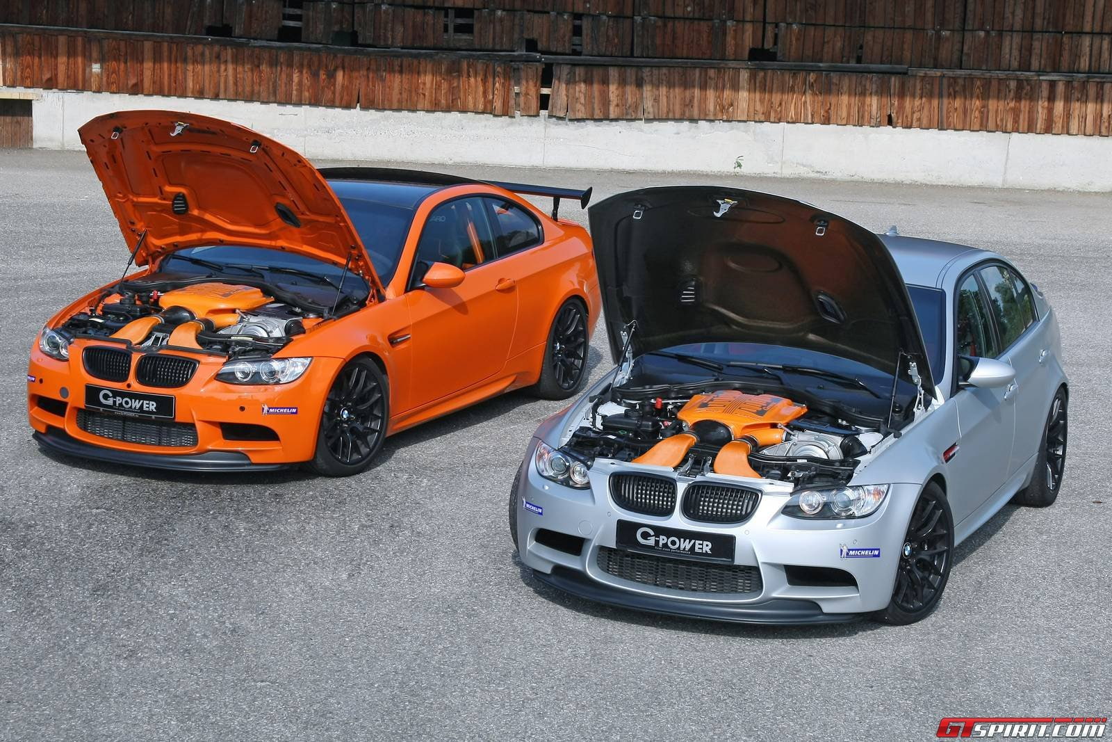 720P, cars, orange, grey, g power, 2014, gts, germany, crt, bmw, tuning, HD Wallpaper