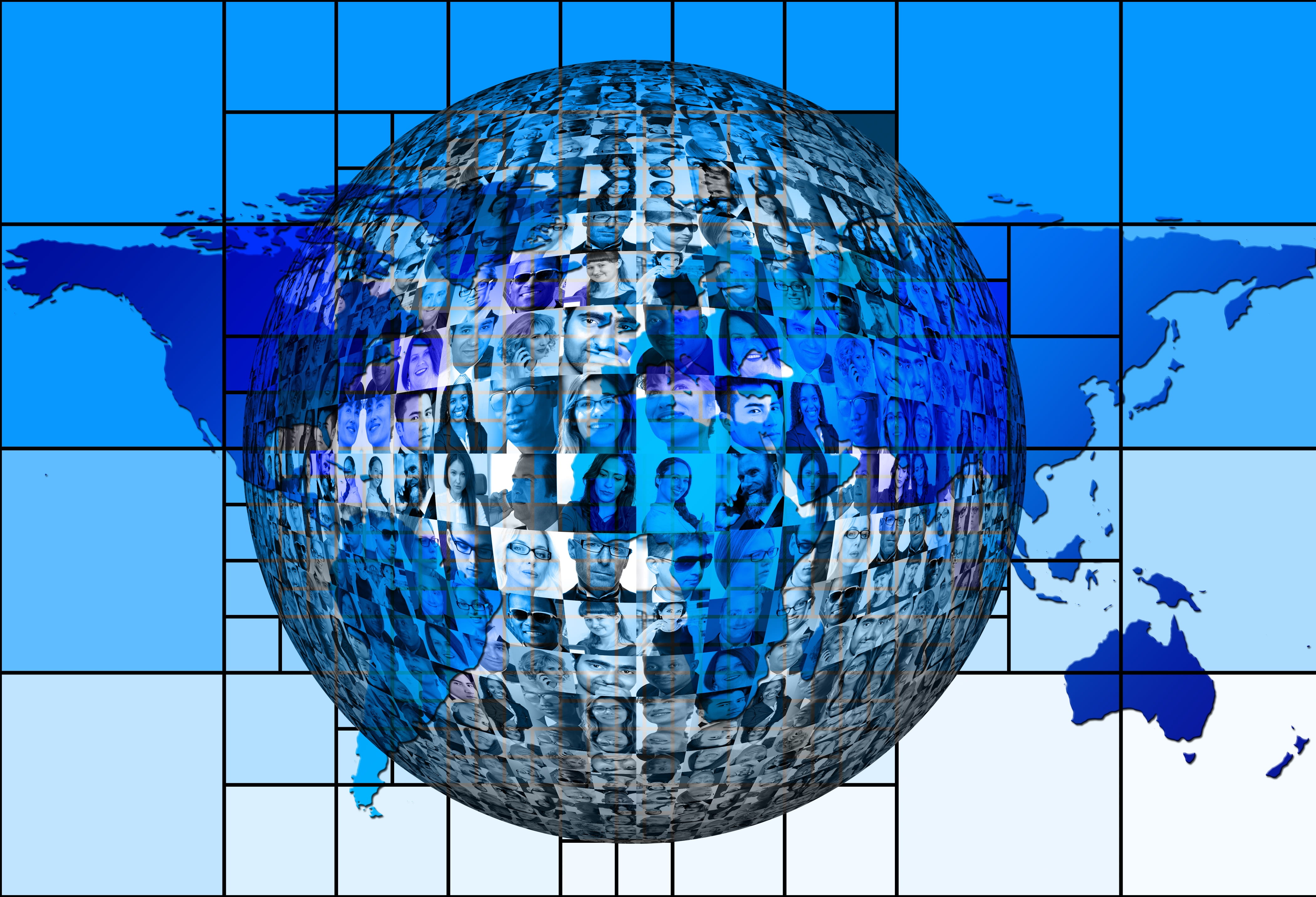 handshake, day, space, team, businessmen, communication, technology, cooperation, woman, globe - man made object, hand, globe, detention, connectedness, HD Wallpaper