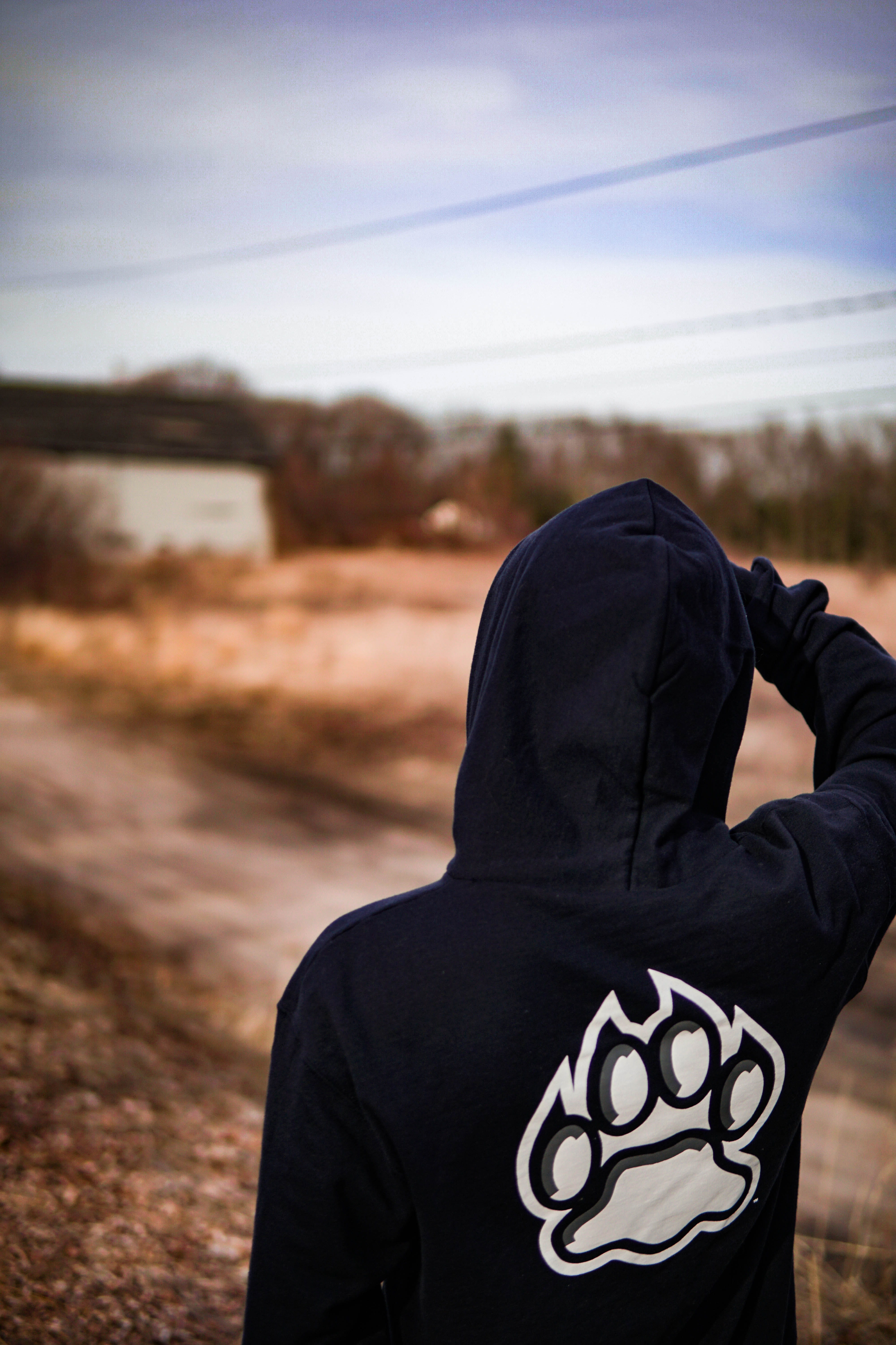 clothing, sweatshirt, hood, waist up, land, nature, unrecognizable person, teenager, one person, hooded shirt, vehicle, building, outdoors, leisure activity, Phone HD Wallpaper