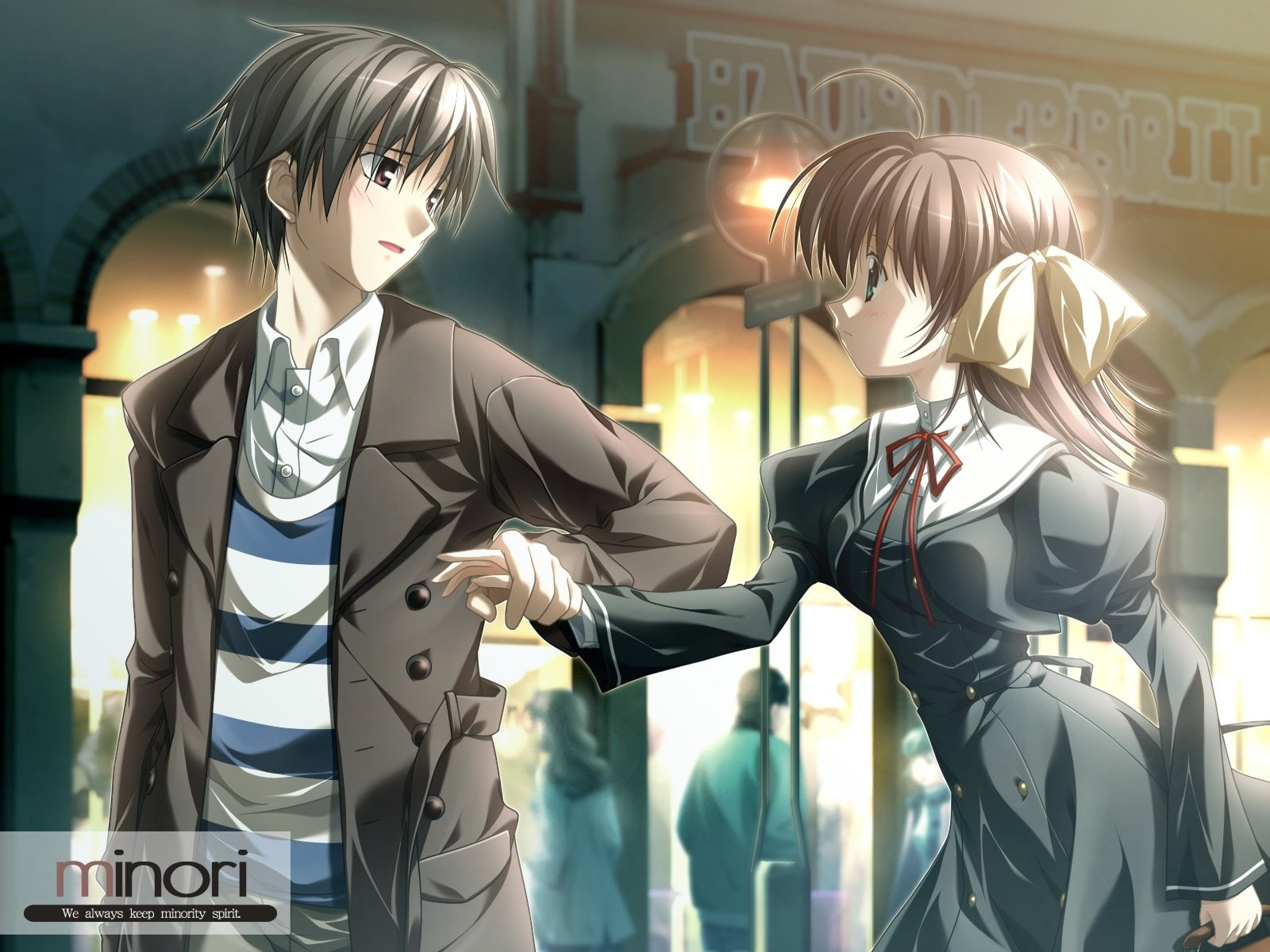 Miyako Miyamura, 720P, Ef (Anime), Hiro Hirono, Anime, ef: A Tale of Memories, Ef, ef: A Tale of Melodies, HD Wallpaper