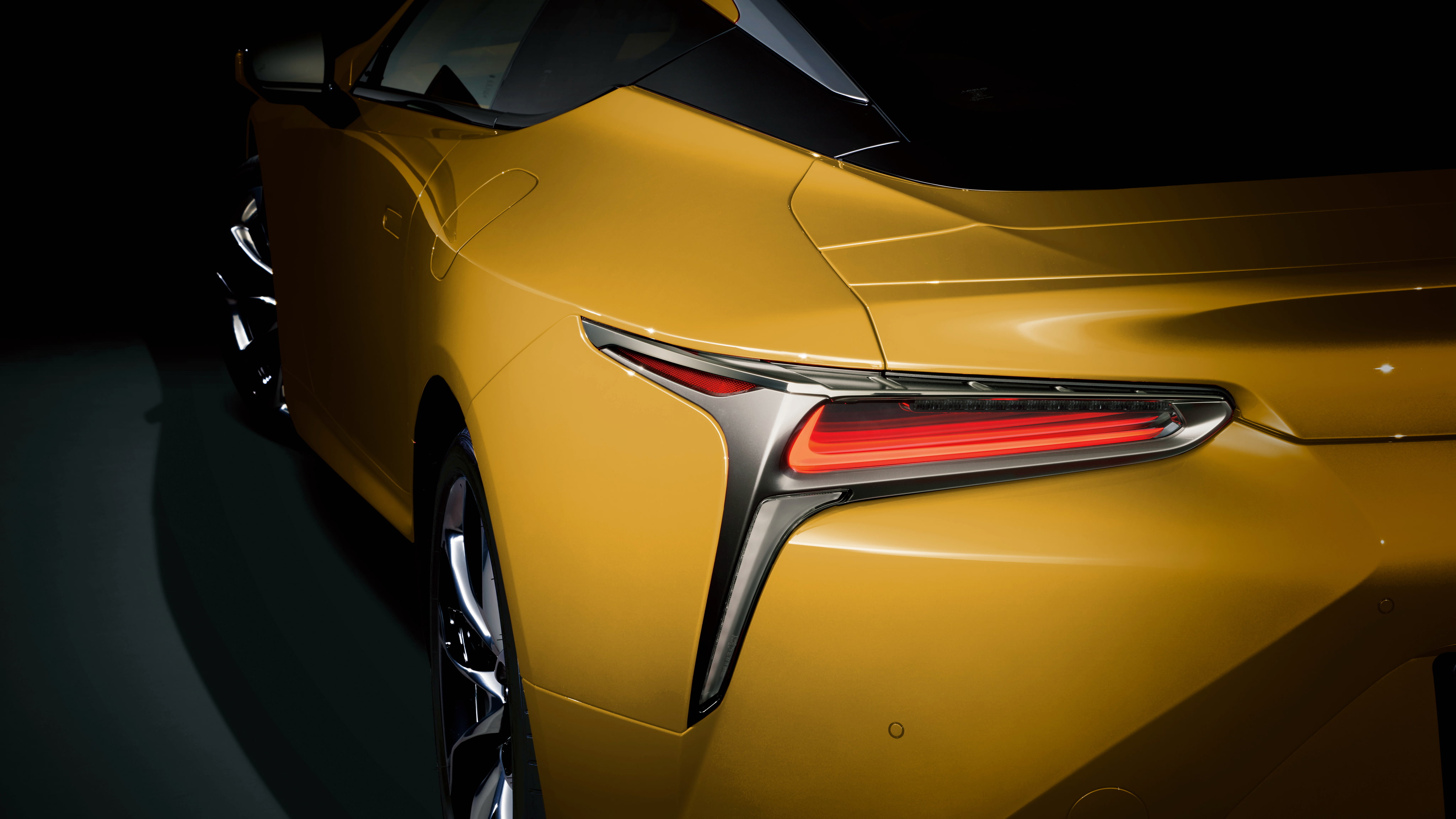 4K, Yellow, 2018, Luster, 500, Lexus, HD Wallpaper