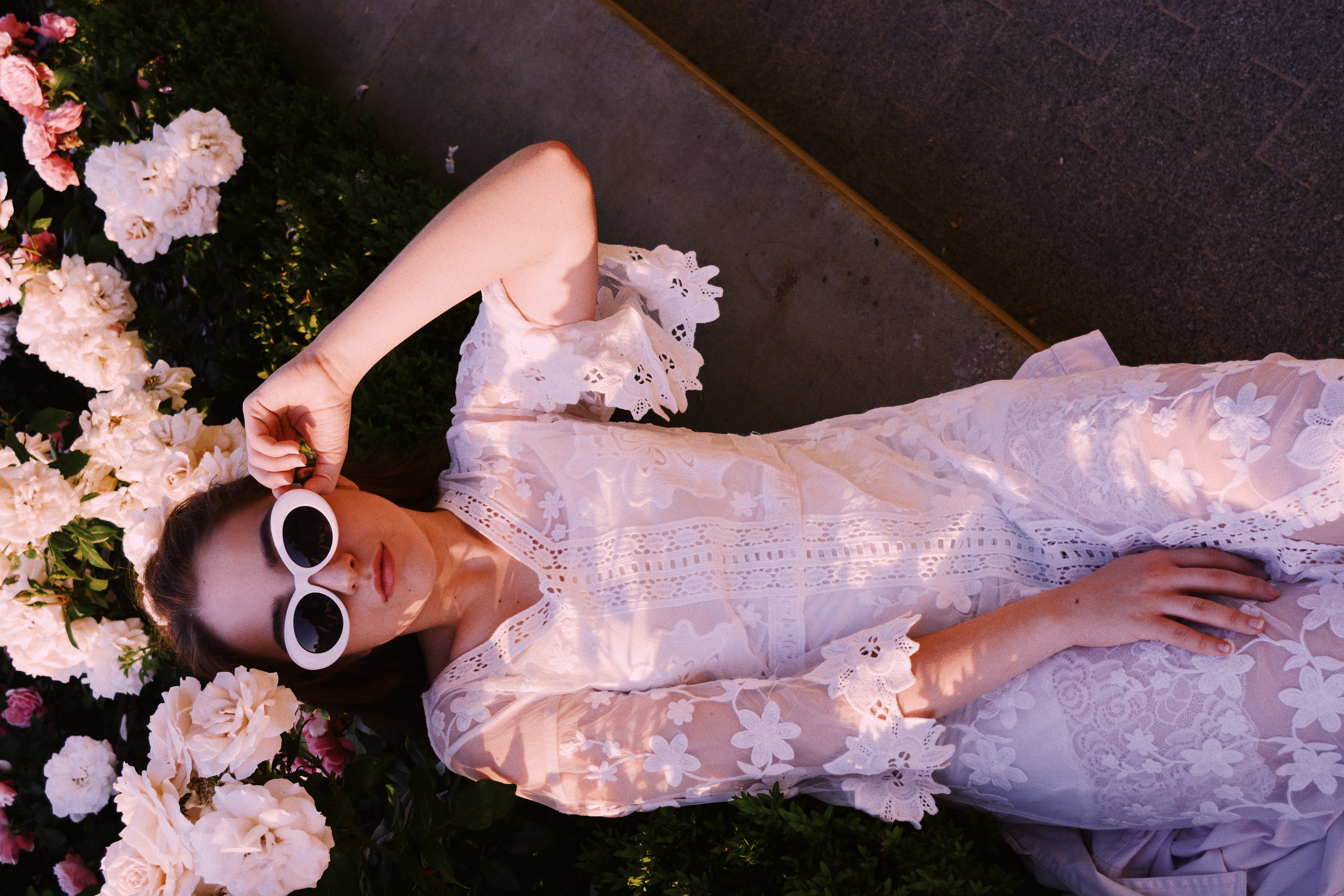 wedding, background, photo, life events, morning, white color, women, wearing, real people, flowering plant, top, redhead, shade, glass, sun, HD Wallpaper