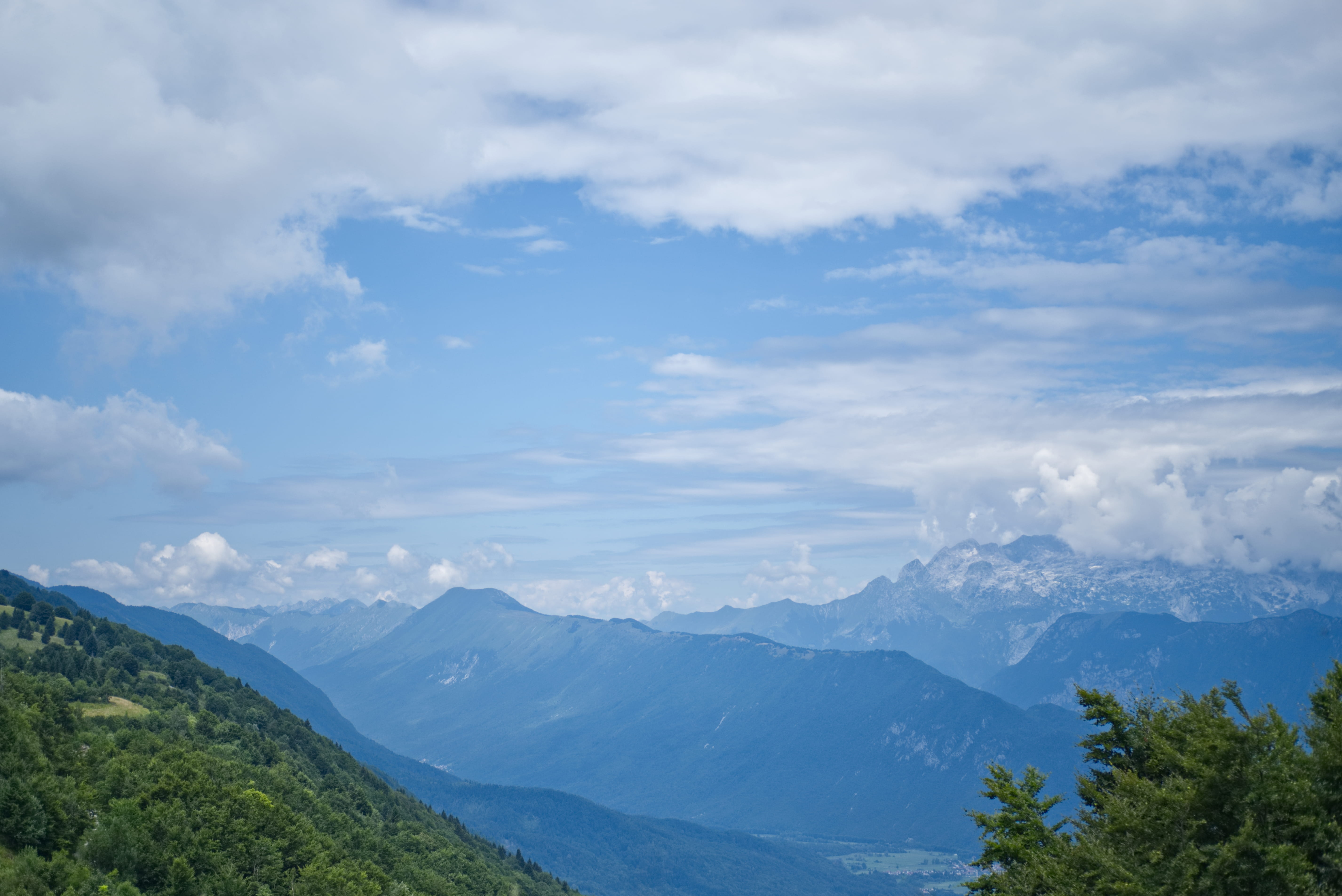 growth, beauty in nature, plant, scenics - nature, mountains, mountain, summer, mountain range, day, tranquil scene, range, view, slovenia, HD Wallpaper
