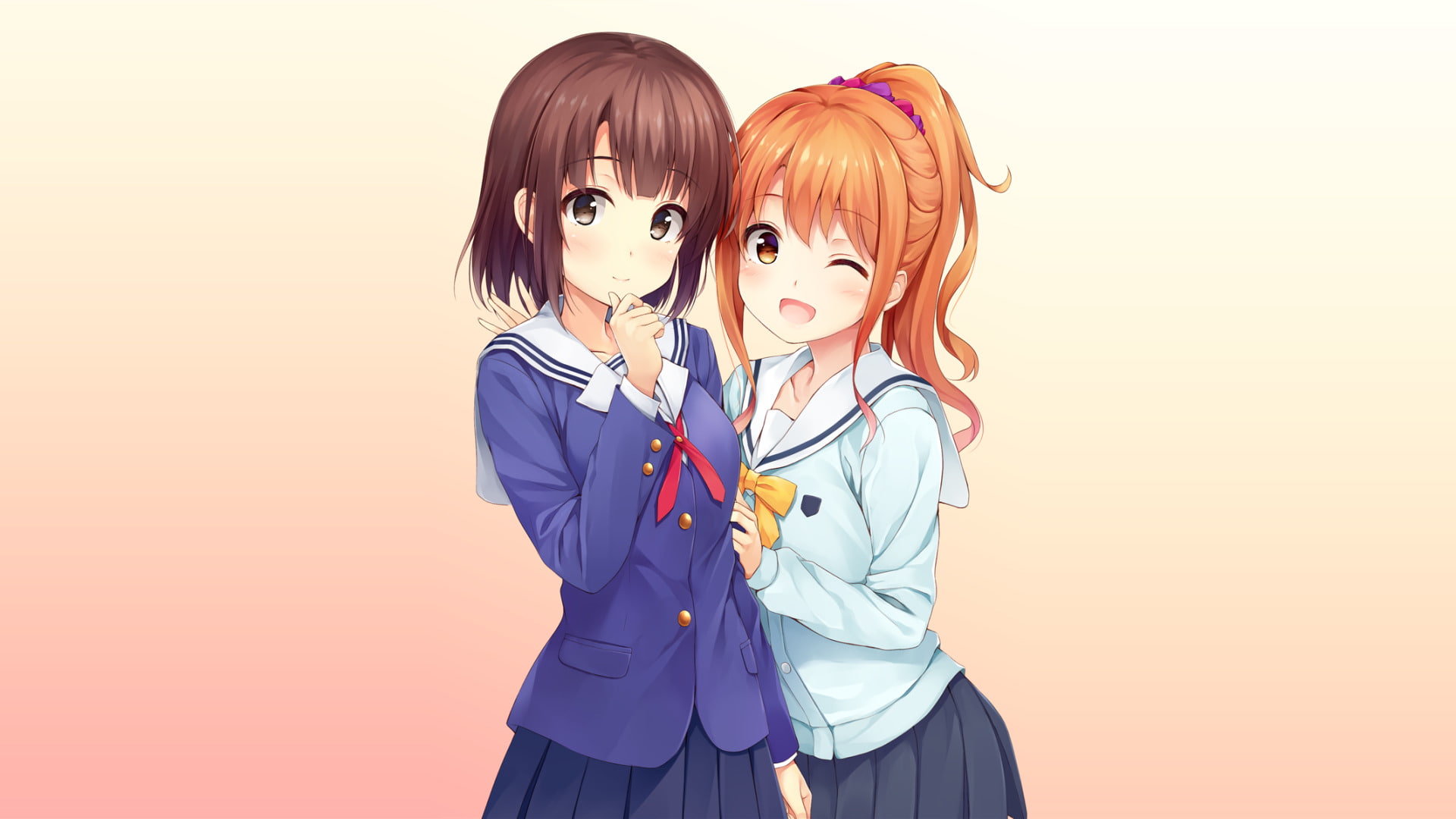 Saekano: How to Raise a Boring Girlfriend, 1080P, Crossover, Megumi Katō, Megumi Jinno, EroManga-Sensei, Anime, HD Wallpaper