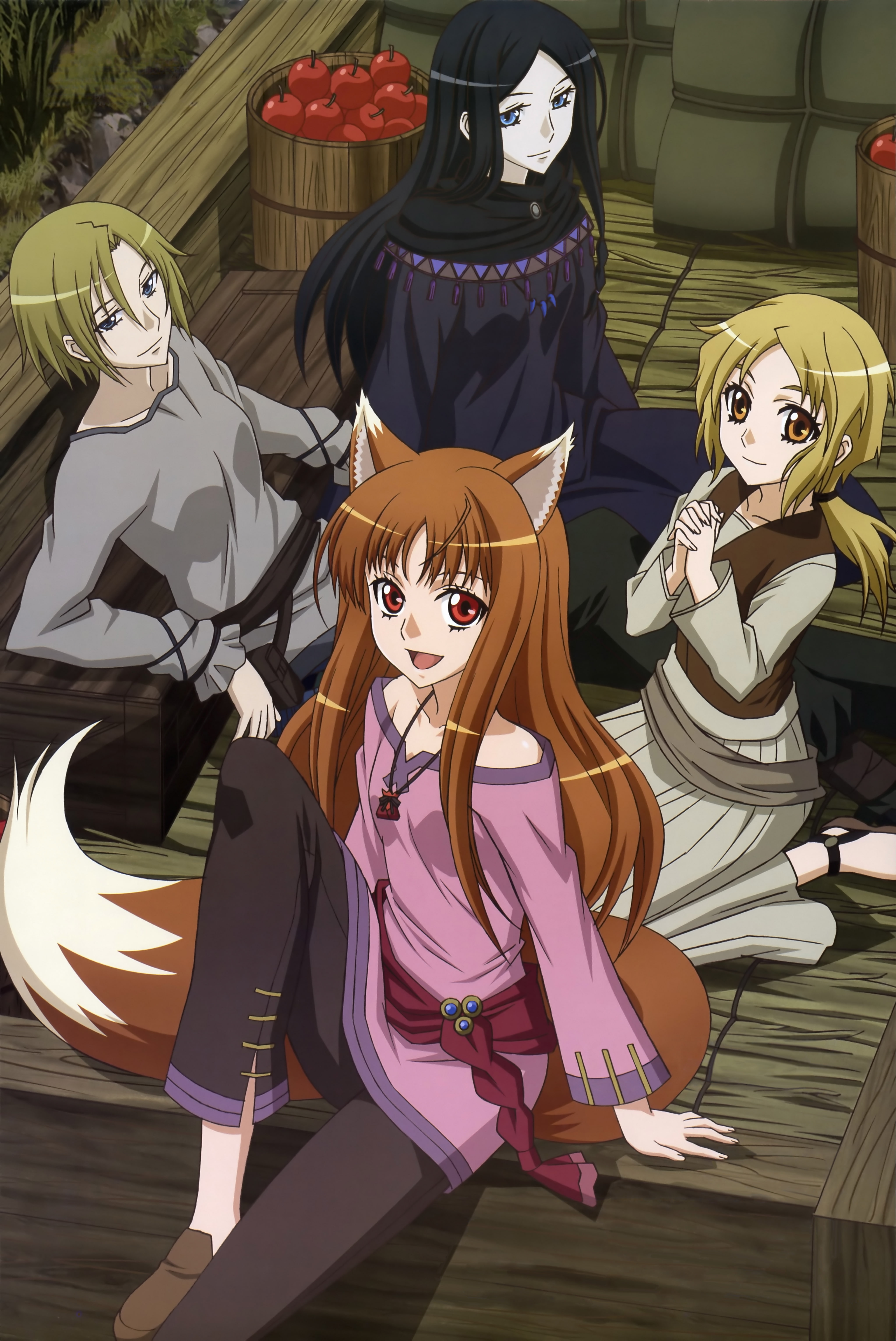 5K, x, hd, Holo The Wise Wolf, Spice and Wolf, hot, spice, art, wise, holo, wolf, anime, Phone HD Wallpaper