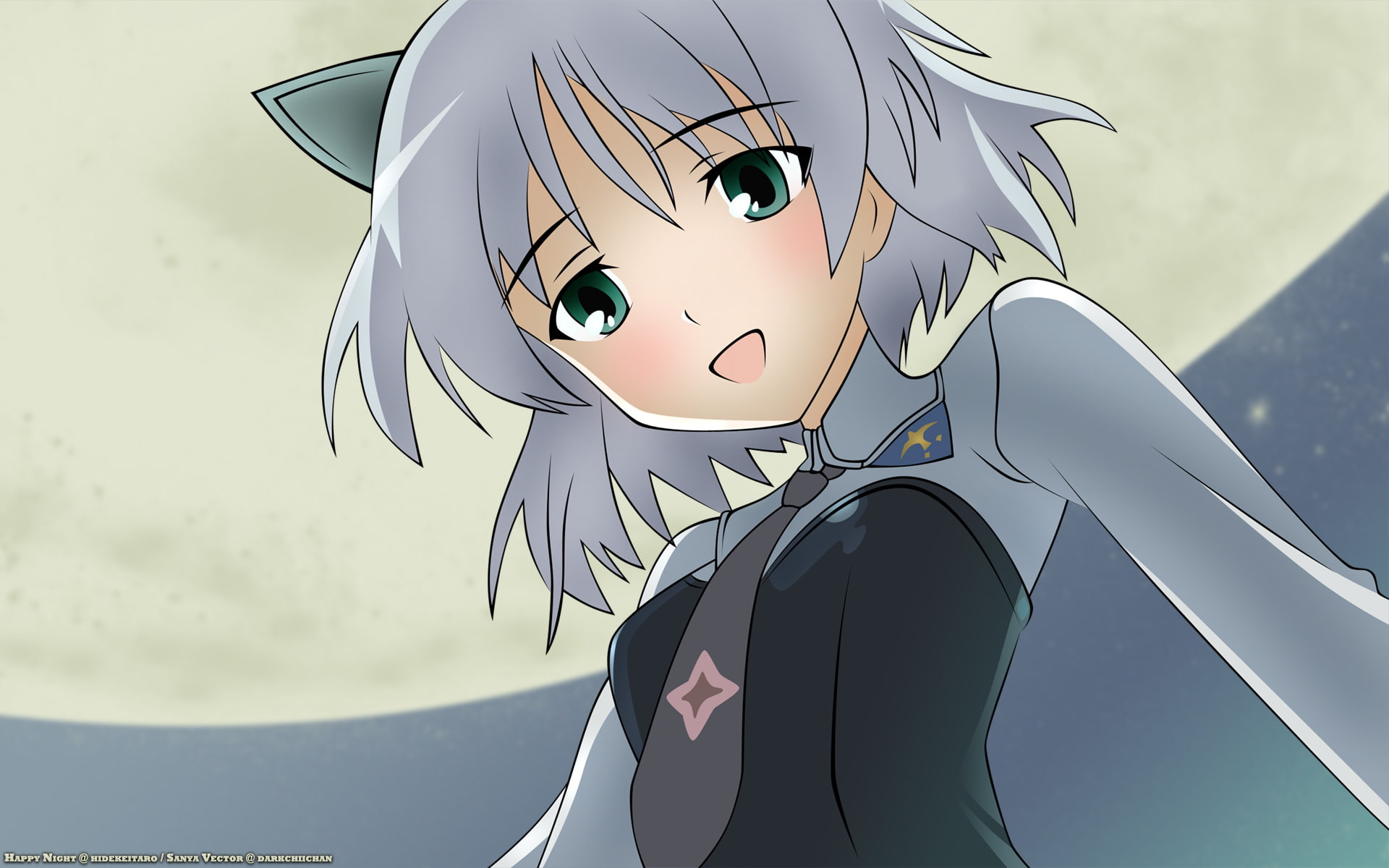 strike, animal, sanya, witches, 1080P, nekomimi, litvyak, ears, HD Wallpaper