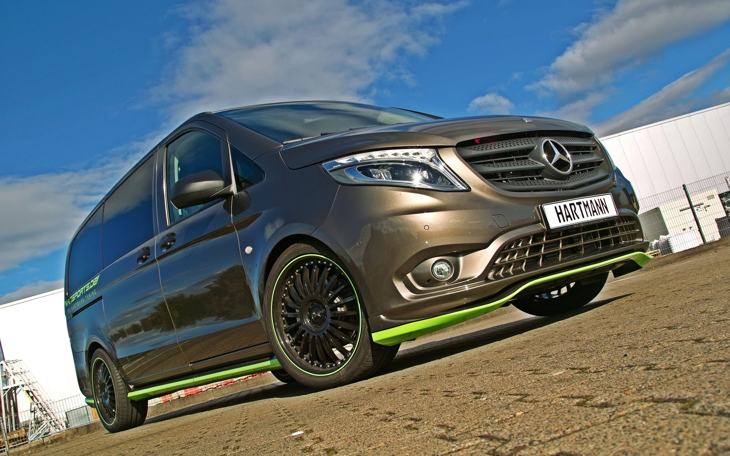 mercedes, vito, 2K, 2014, benz, hartmann, vansports, tuning, van, HD Wallpaper