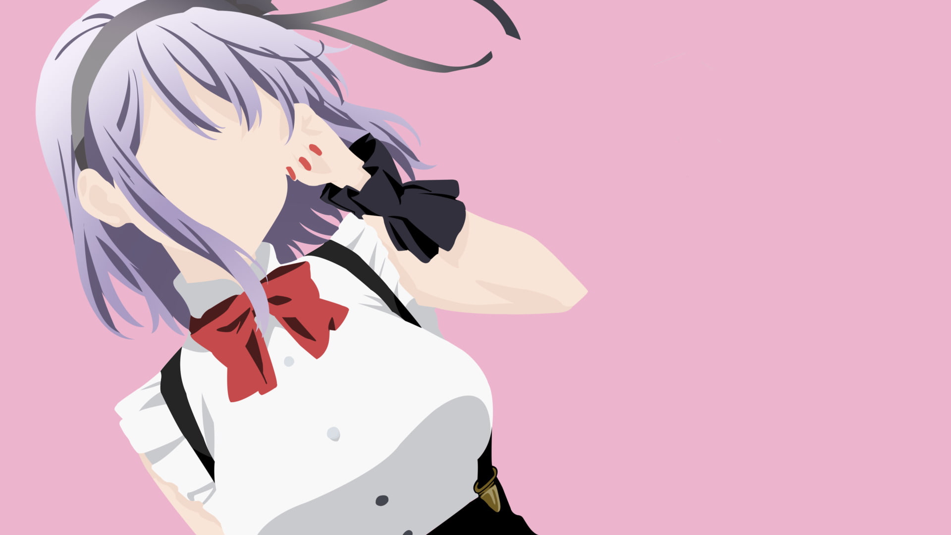 Minimalist, Dagashi Kashi, 1080P, Anime, Shidare Hotaru, HD Wallpaper