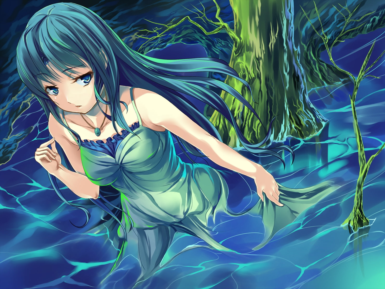 uta, 720P, matsugawa, dress, saya, HD Wallpaper