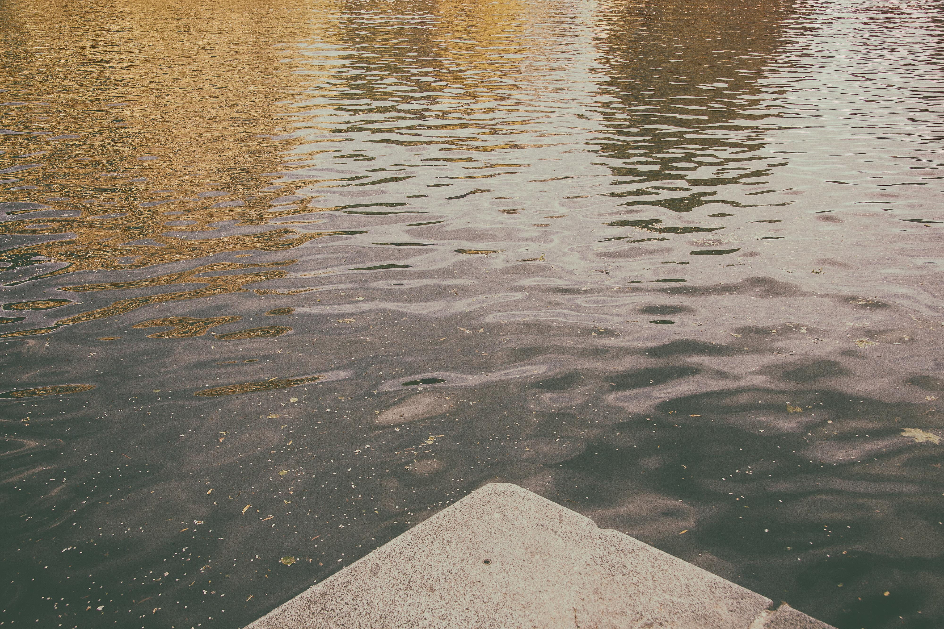 surface, outdoor, natural, fresh, rippled, beauty in nature, sky, stream, flood, sunlight, render, waves, blue, environment, waterfront, floating, transparent, HD Wallpaper