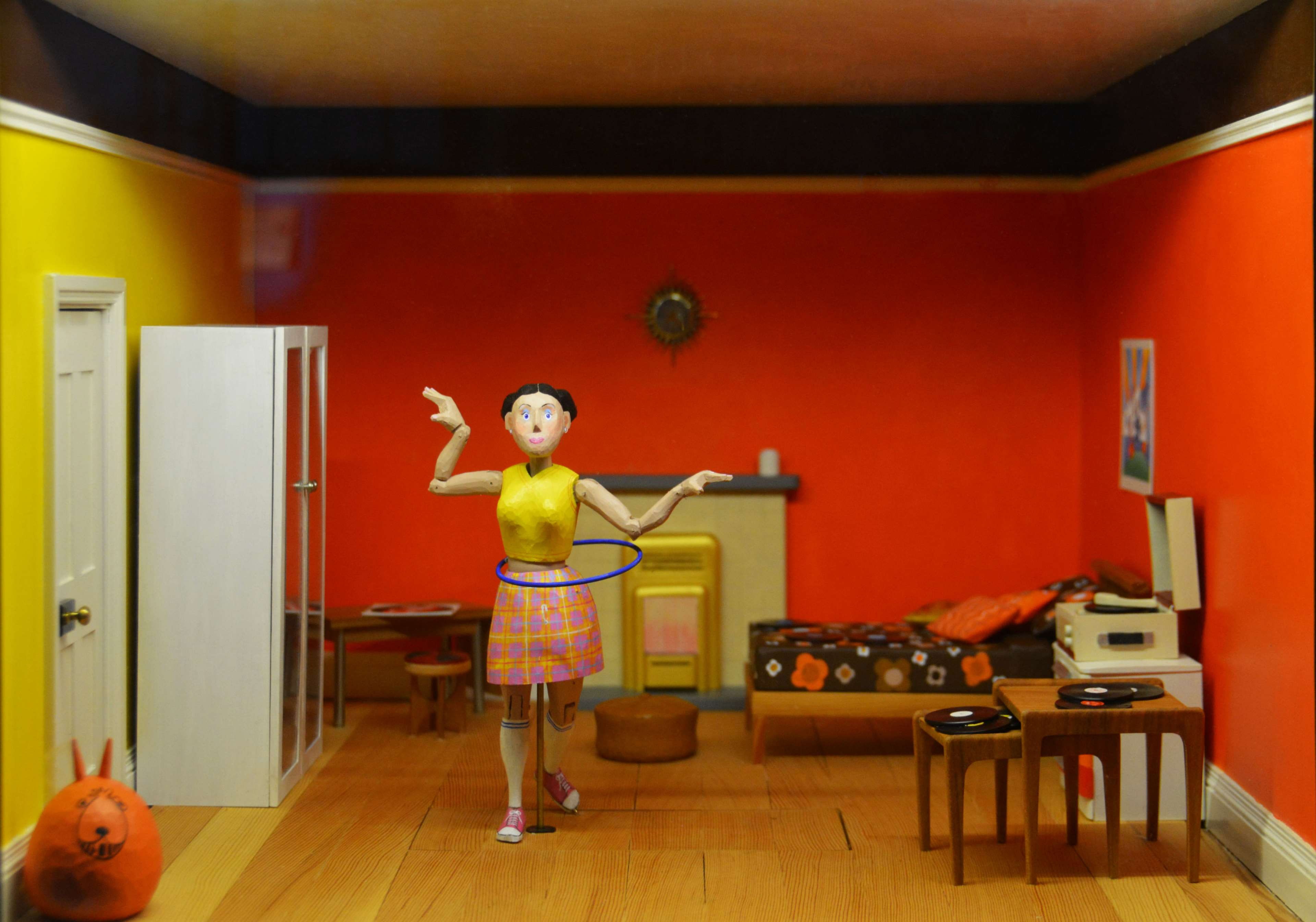 doll house, refrigerator, house, furniture, humor, home, hardwood floor, flooring, appliance, education, decoration, bedroom, kitchen, dolls house, domestic kitchen, HD Wallpaper