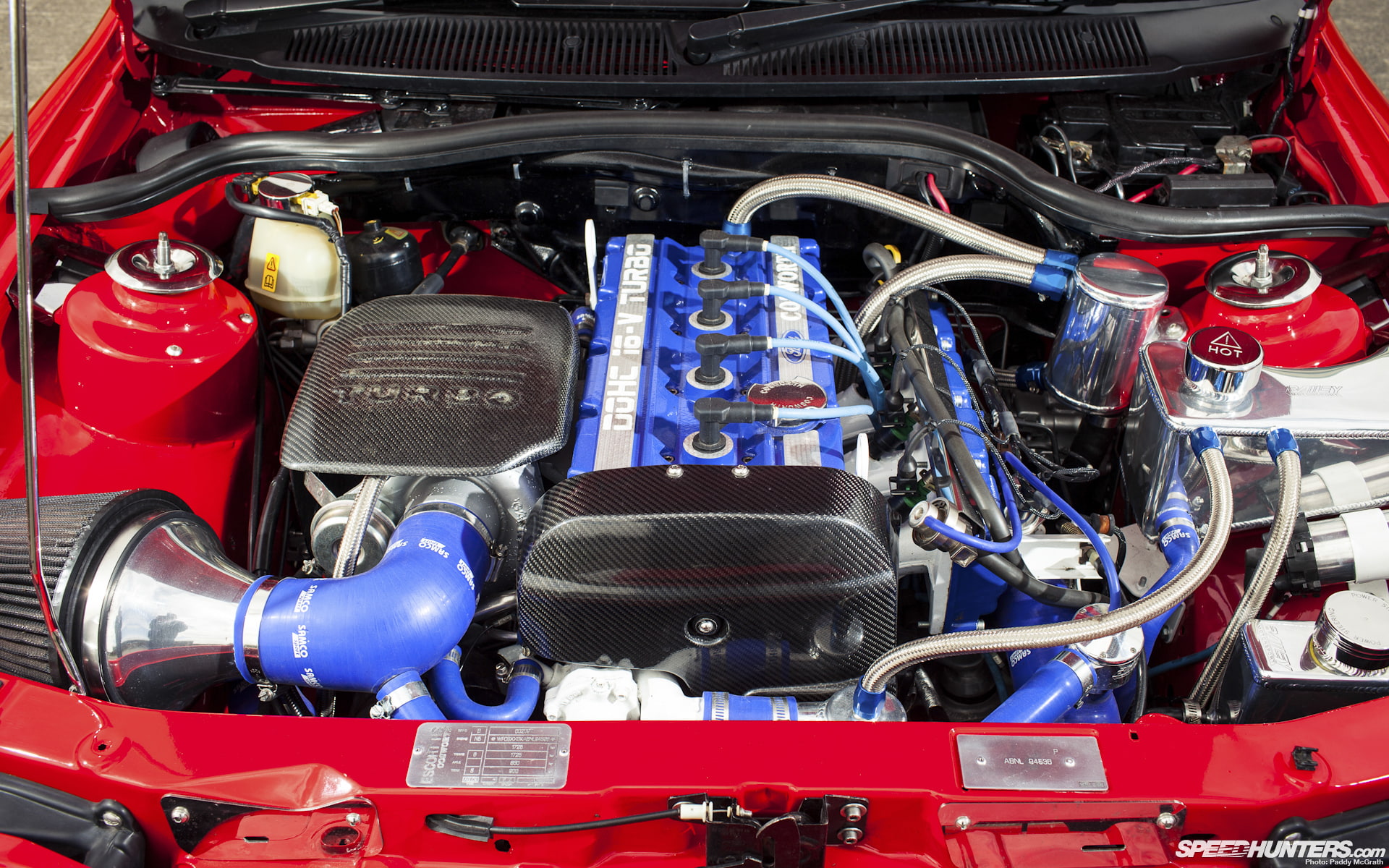 escort, 1080P, hd, ford, engine, cars, cosworth, HD Wallpaper