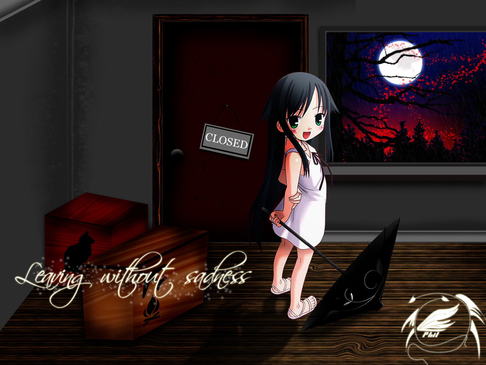 Saya No Uta, 720P, Anime, Saya (Saya No Uta), HD Wallpaper