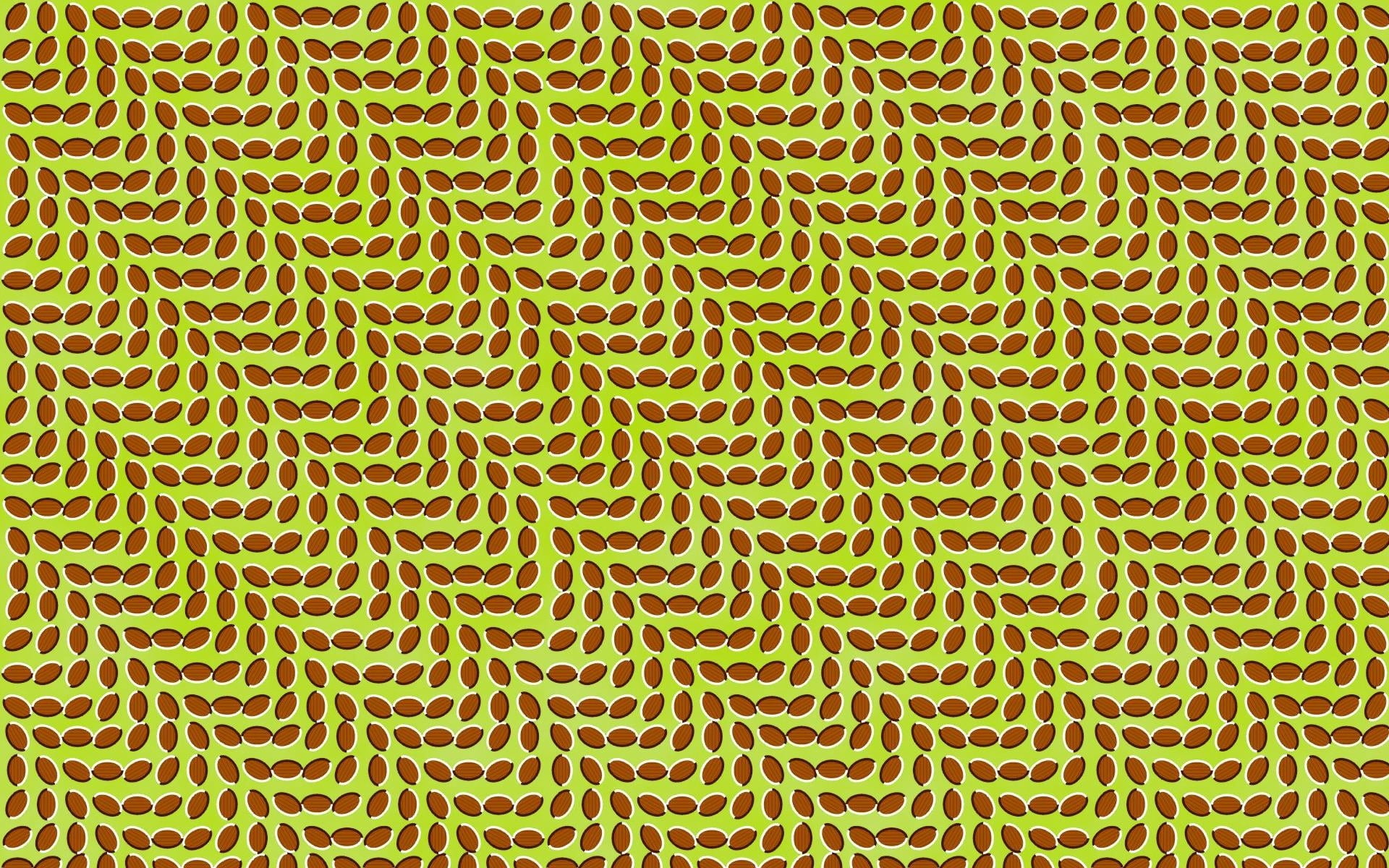 fashion, close-up, paper, geometric Shape, illustration, biology, 1080P, no people, computer Graphic, repetition, textured Effect, green, Pattern, HD Wallpaper