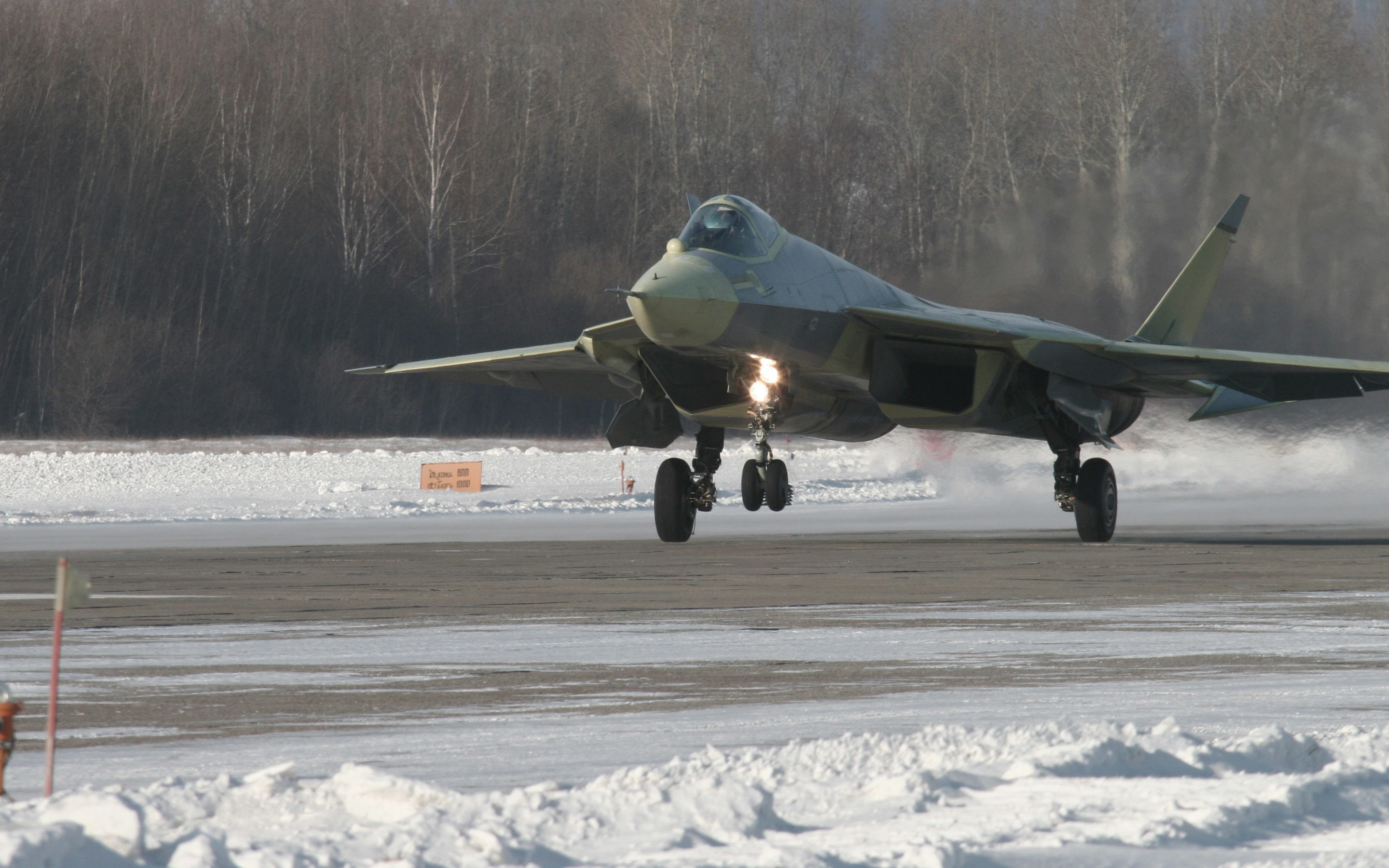 2880x1800, T-50, aircraft, sukhoi, 4K, 2K, PAK FA, HD Wallpaper