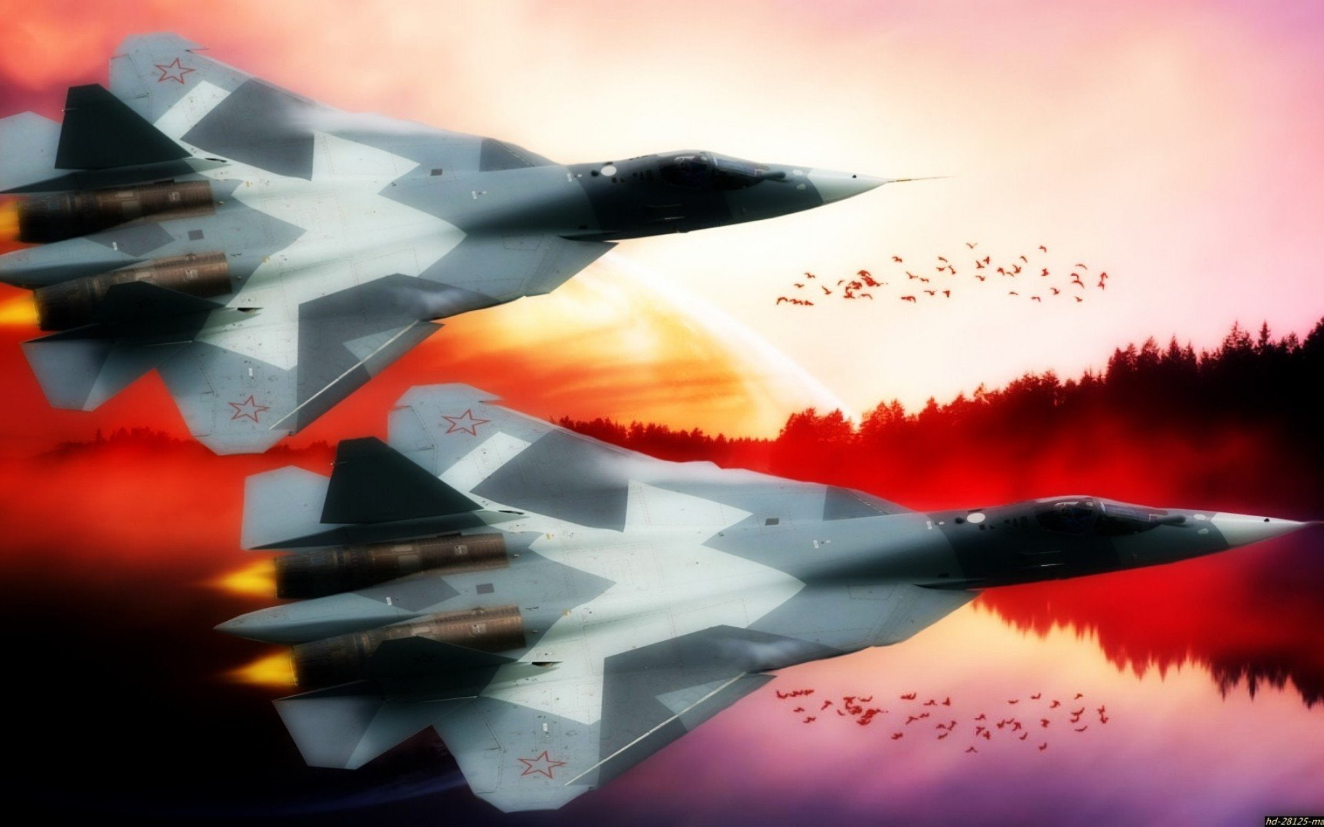 fighter, russian, jet, military, plane, 1080P, t 50, f a, pak, stealth, sukhoi, airplane, HD Wallpaper