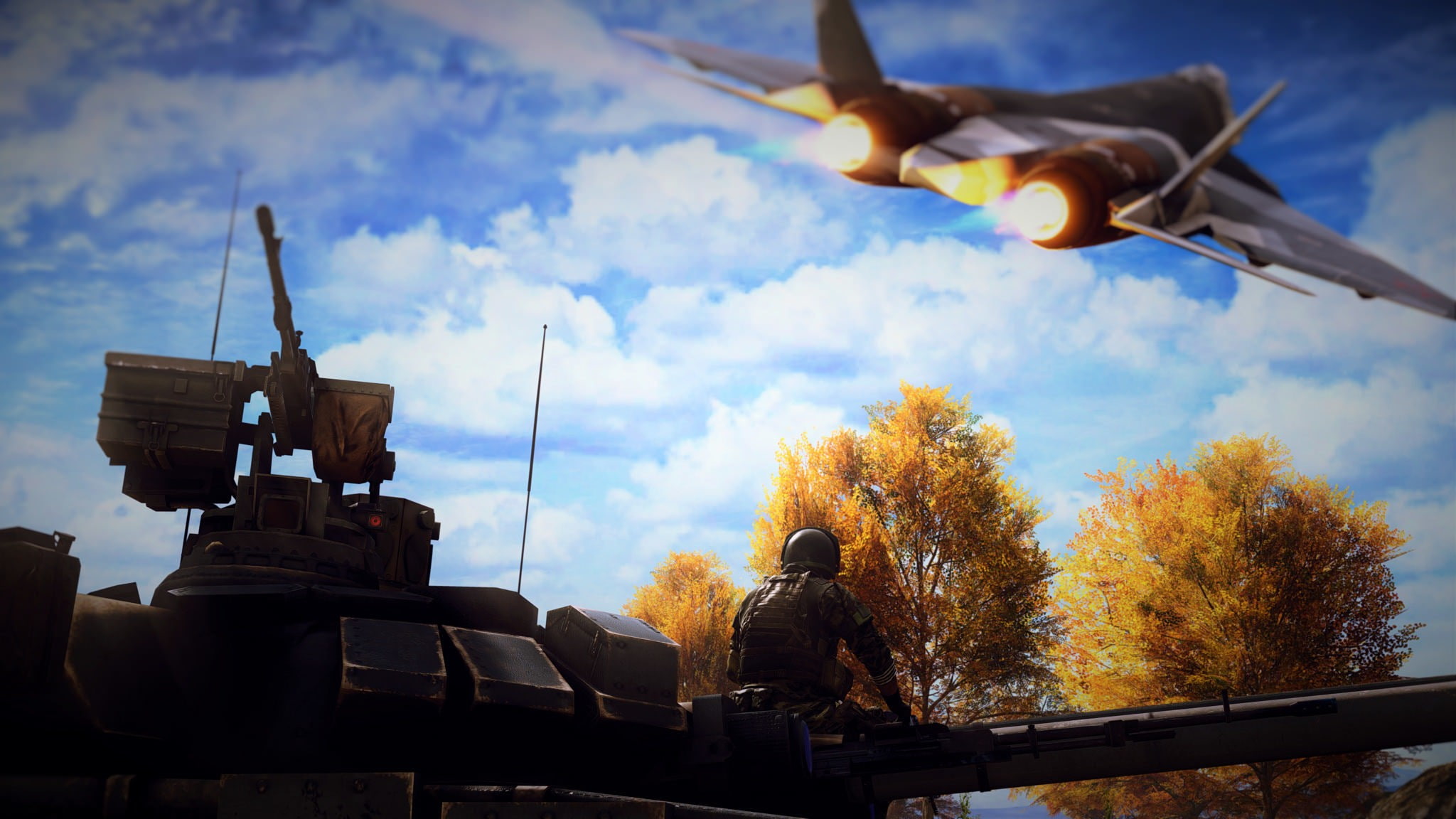 nature, real people, full length, sculpture, human representation, one person, plant, sky, low angle view, Battlefield 4, lifestyles, autumn, 1080P, representation, HD Wallpaper