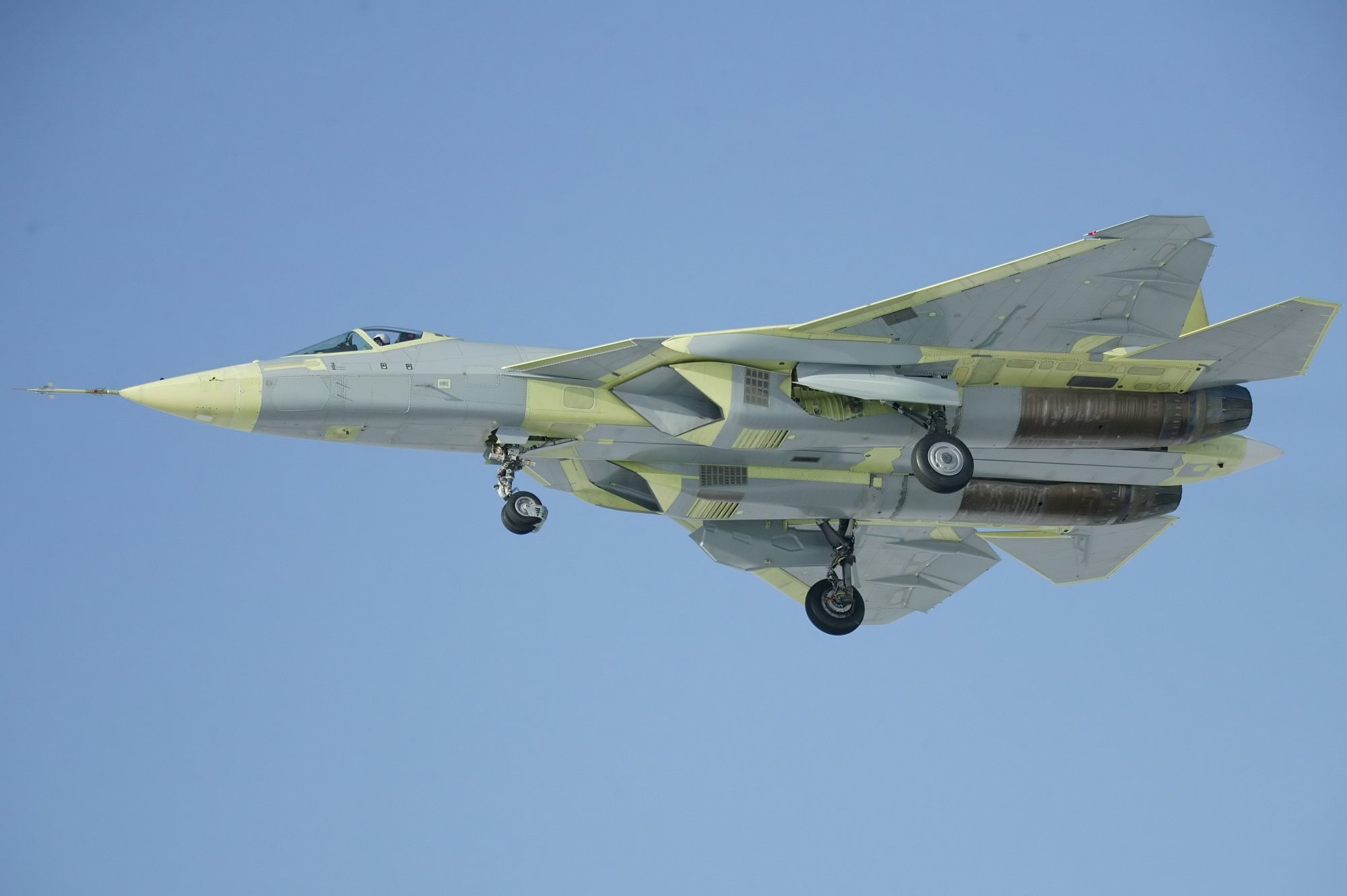 jet, f a, pak, 1080P, russian, plane, fighter, airplane, stealth, military, sukhoi, t 50, HD Wallpaper