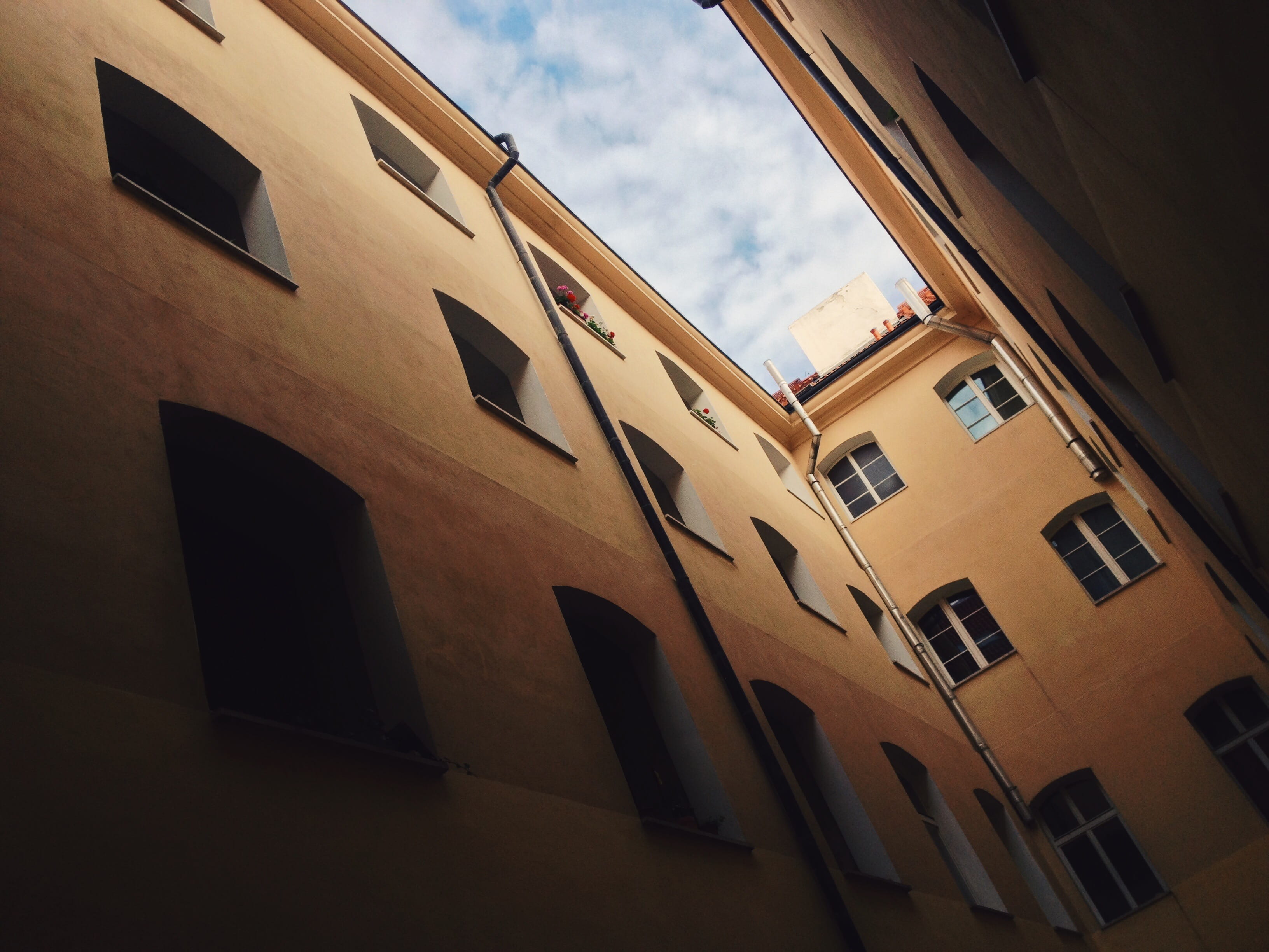 outdoors, nature, flare, window, no people, in a row, sky, office building, low angle view, wall, built structure, town, tower, travel destinations, spire, HD Wallpaper