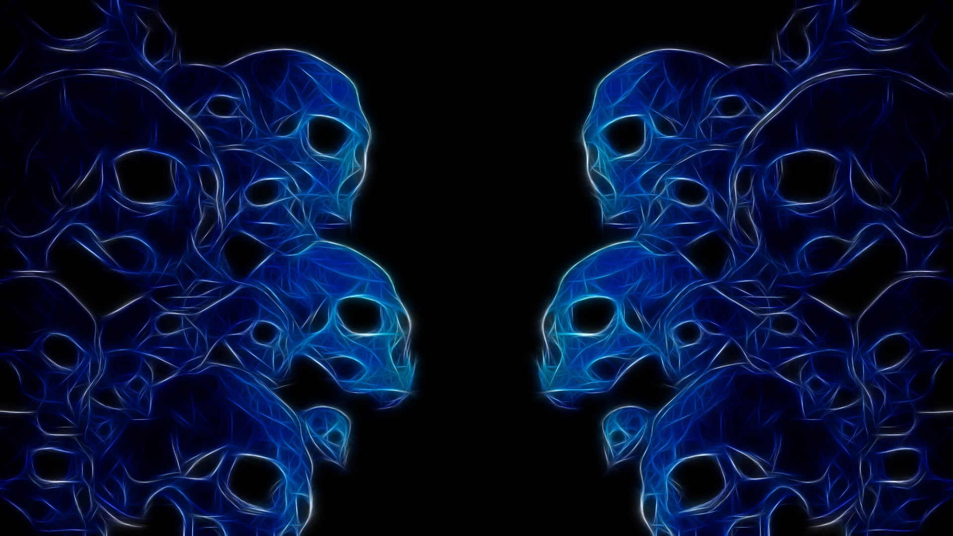 curve, white, black background, skulls, neon, body part, healthcare and medicine, close-up, creativity, studio shot, abstract, black Color, indoors, backgrounds, HD Wallpaper