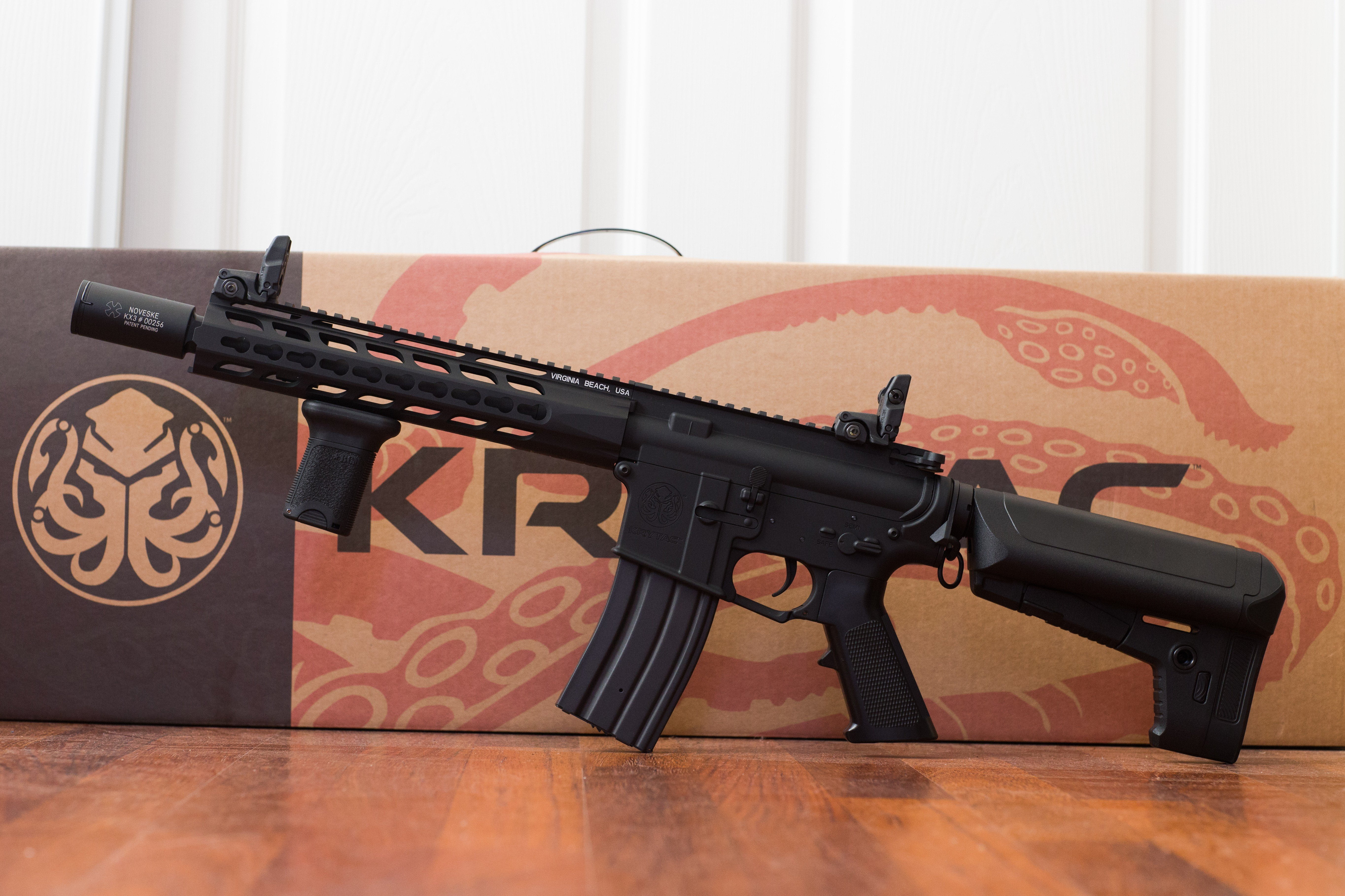 Kryptek, 5K, ar15, assault rifle, HD Wallpaper
