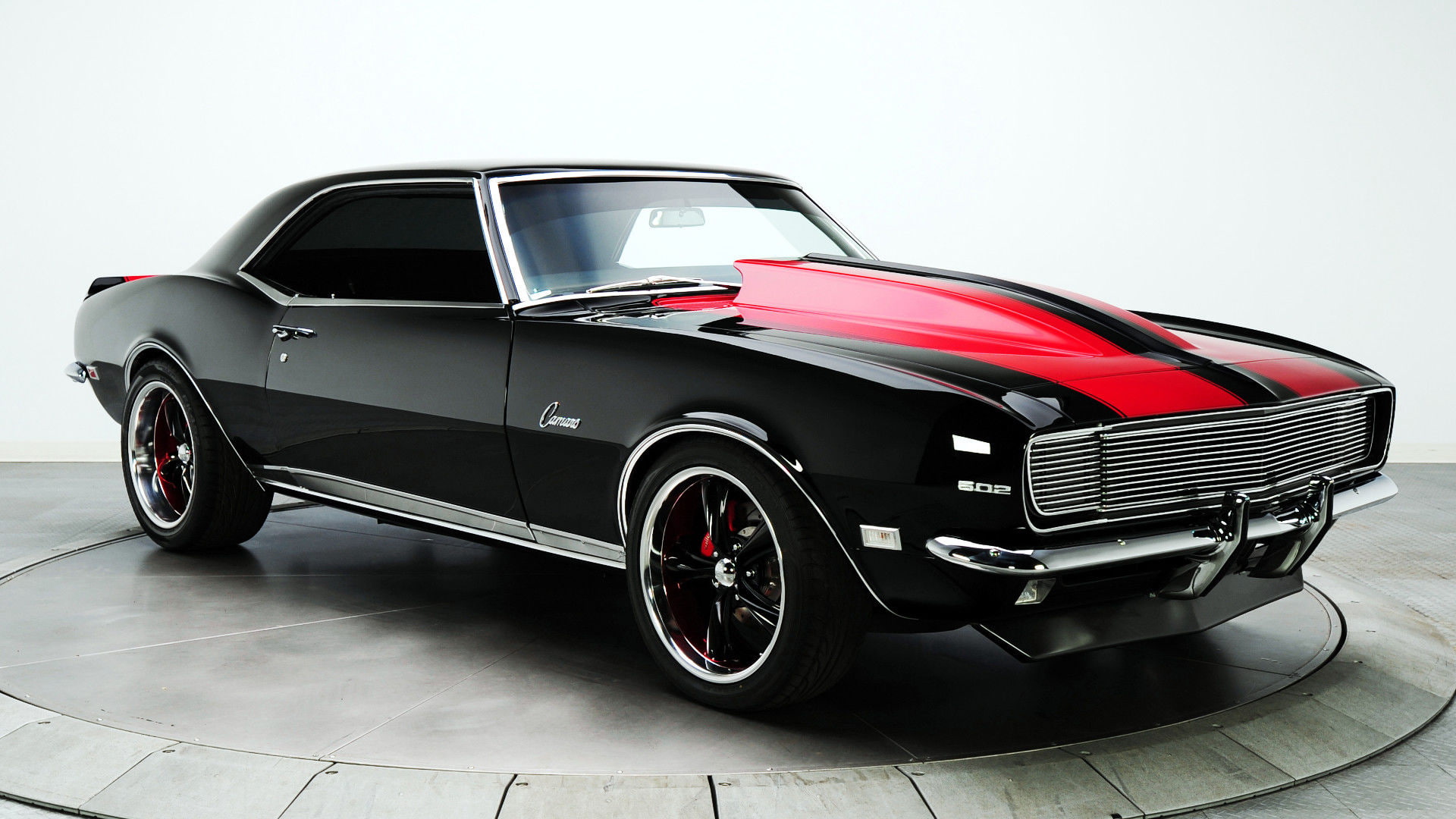 camaro, 502, 1080P, resto mod, HD Wallpaper