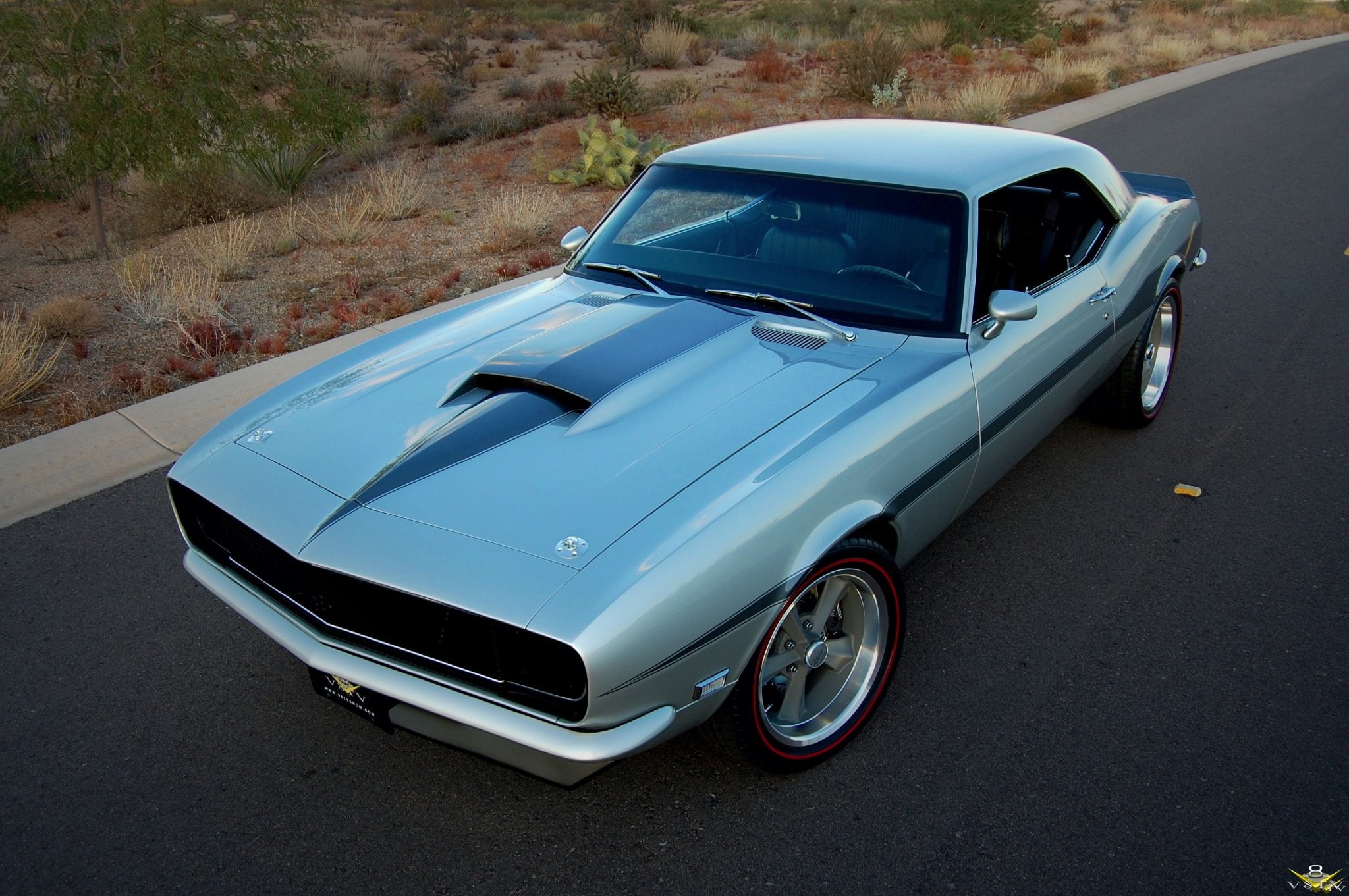 resto mod, 1080P, 039 68, camaro, HD Wallpaper