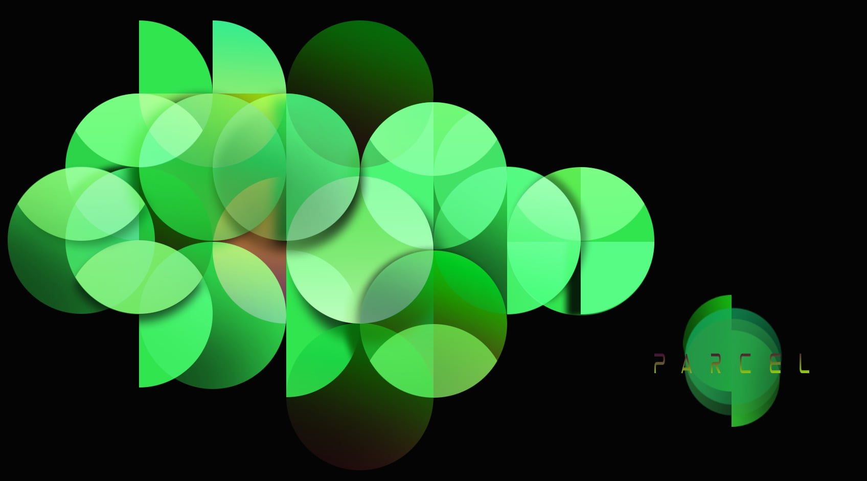 circle, black background, copy space, transportation, studio shot, illuminated, pattern, glowing, geometry, night, 720P, low angle view, close-up, green light, HD Wallpaper