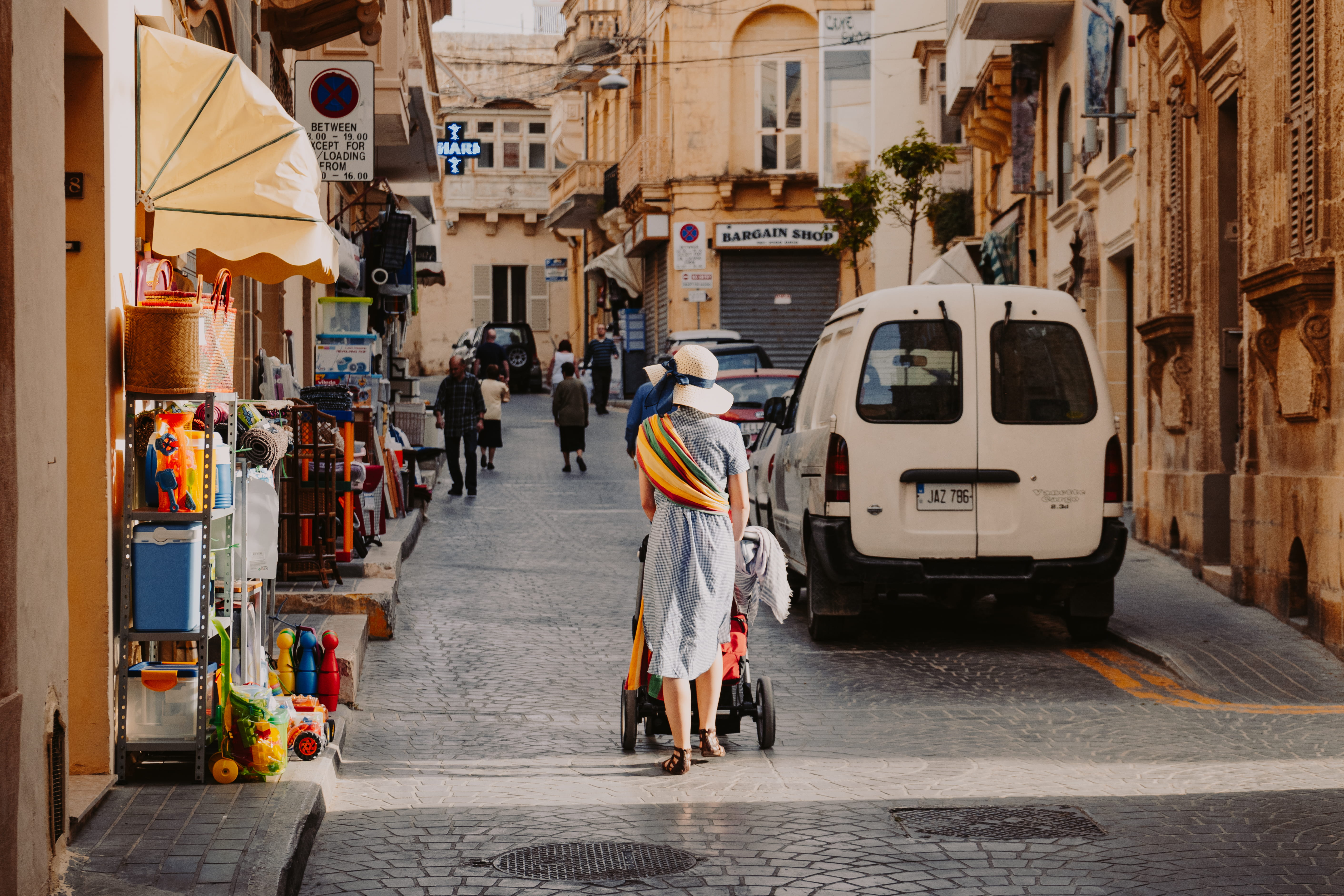 city street, road, street view, town, summer, urban Scene, near, sidewalk, cultures, nature, standing, europe, store, travel, tourism, city view, toddler, HD Wallpaper