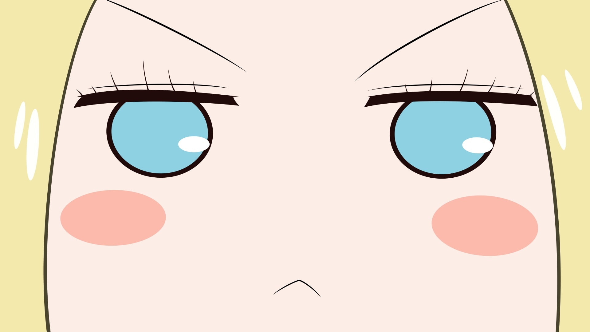 aqua, com, 244802, close, steps, hair, 1080P, vector, eyes, baby, obrien, blonde, konachan, marcia, HD Wallpaper