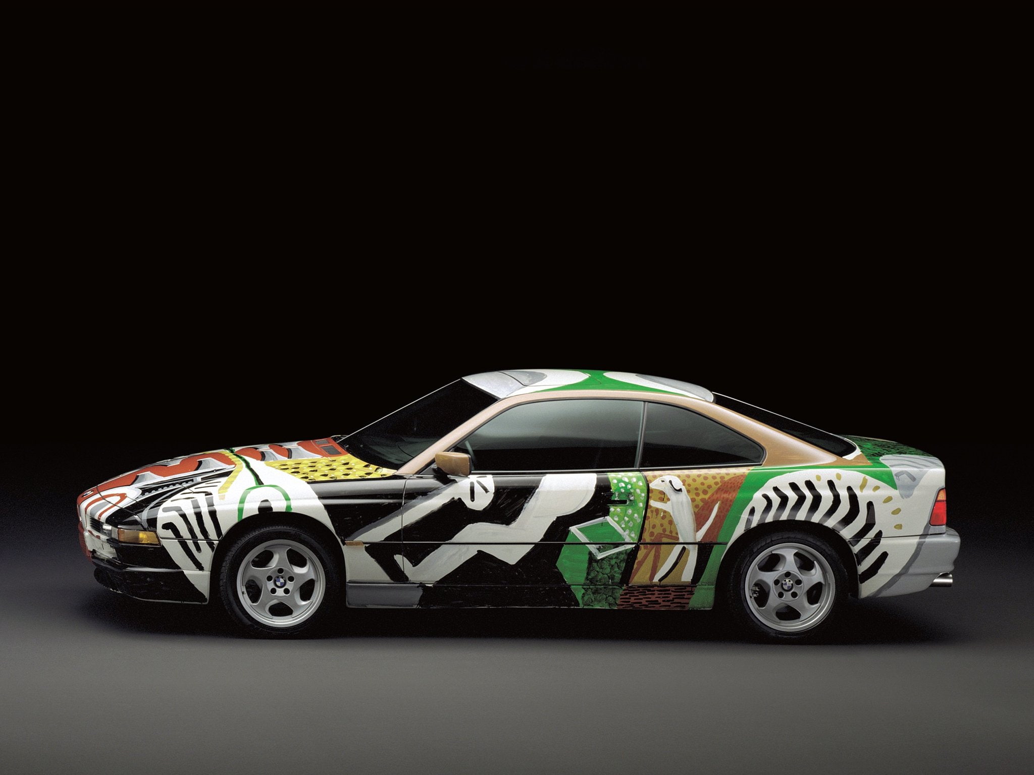 850, cdavid, bmw, csi, e31, 1995, art, hockney, 1080P, tuning, HD Wallpaper