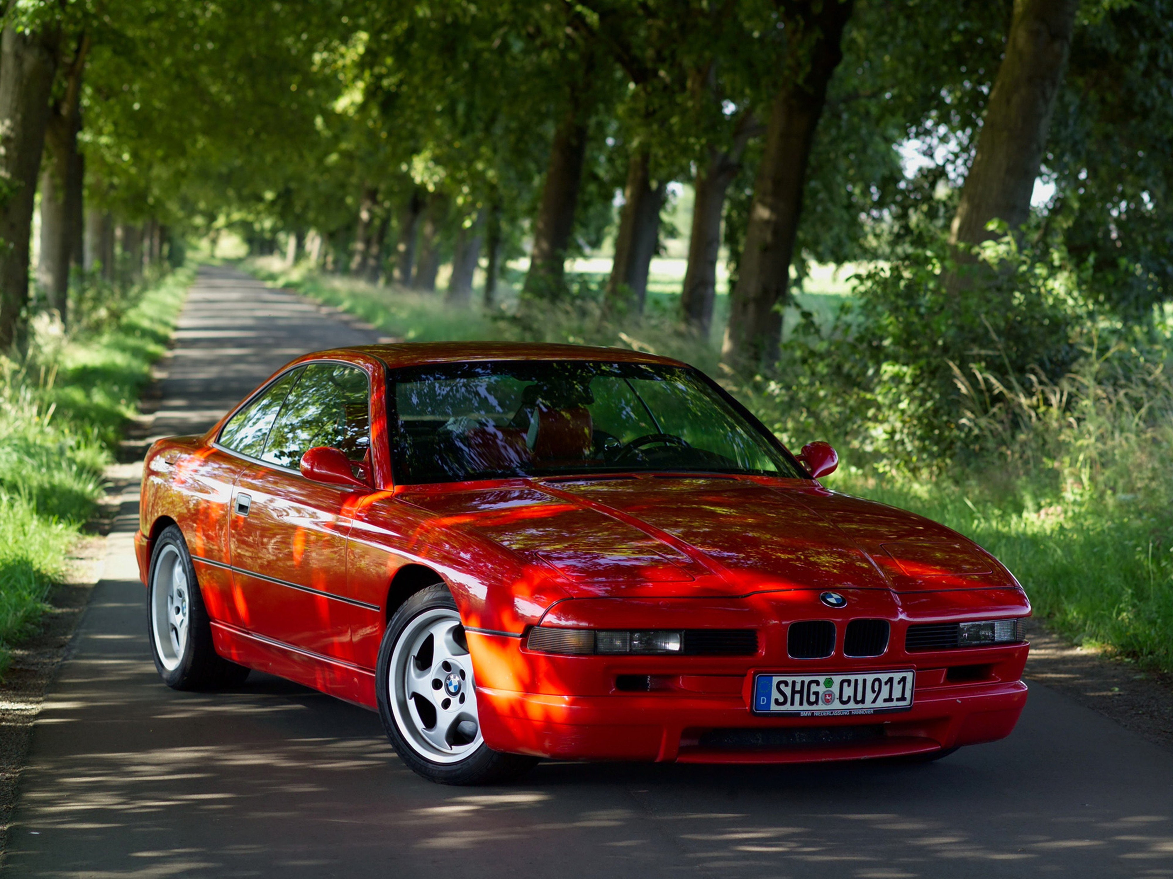 850, sport, classic, csi, 4K, supercar, bmw, vehicle, 4000x3000, car, germany, 1992, HD Wallpaper