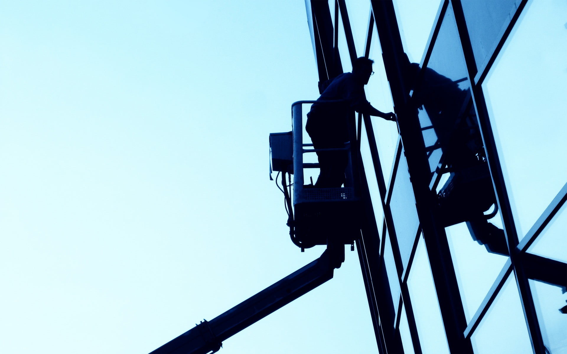 photography, outdoors, technology, day, copy space, connection, construction industry, built structure, building, architecture, reflection, sky, metal, HD Wallpaper