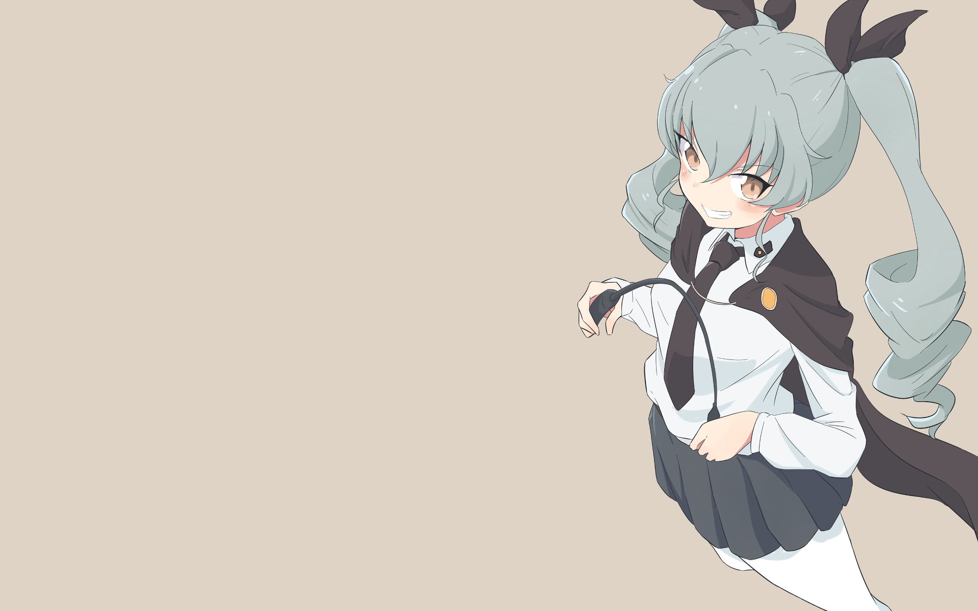 Anchovy (Girls und Panzer), Anime, 1080P, Girls und Panzer, HD Wallpaper