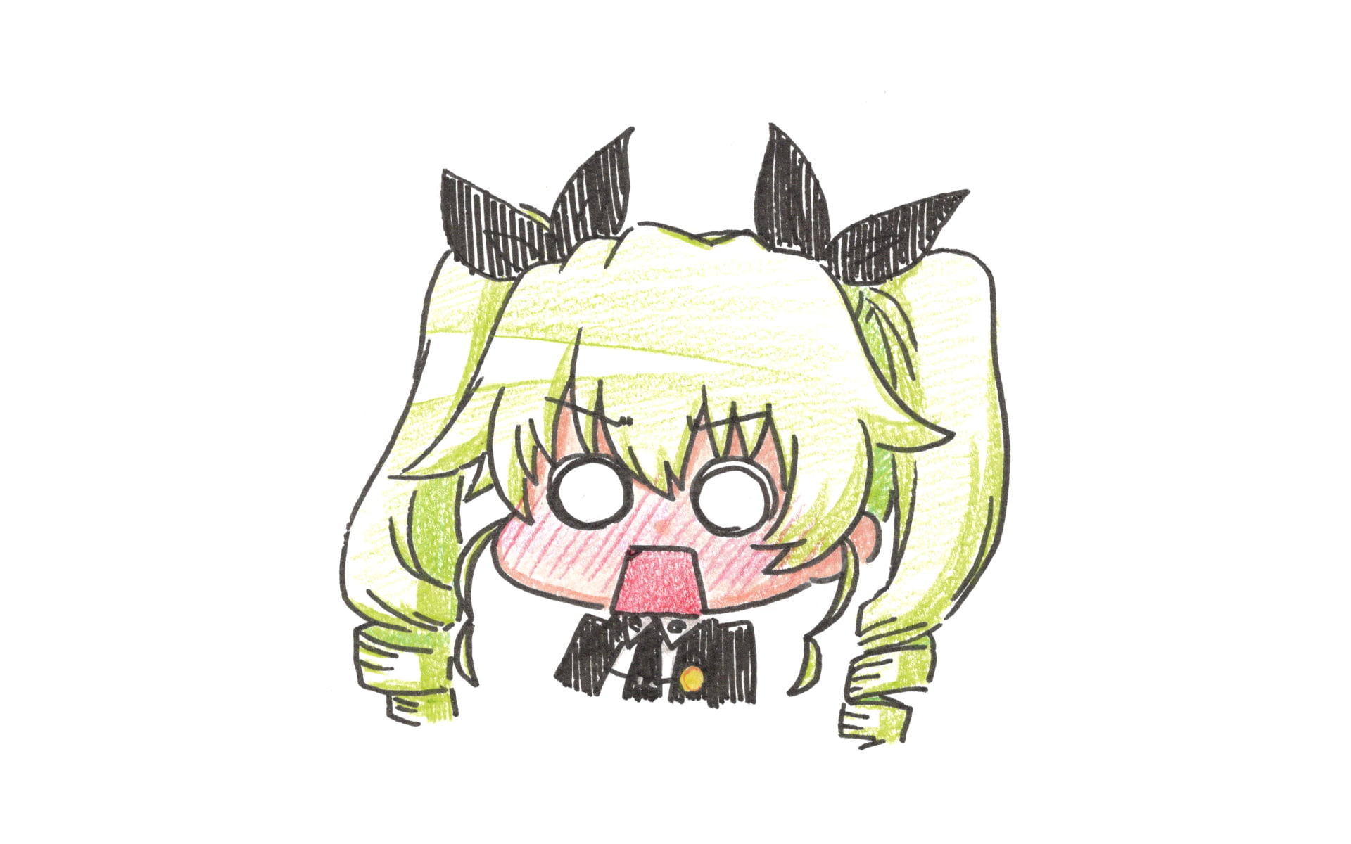 1080P, Girls und Panzer, Anime, Anchovy (Girls und Panzer), HD Wallpaper